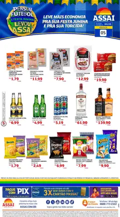 Assaí Atacadista ofertas - RO - Pré-Visualização do folheto da loja Assaí Atacadista, válido de 05/07/2026