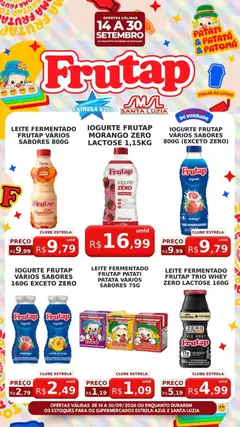 Estrela Azul ofertas Frutap - Pré-Visualização do folheto da loja Estrela Azul, válido de 14/09/2026