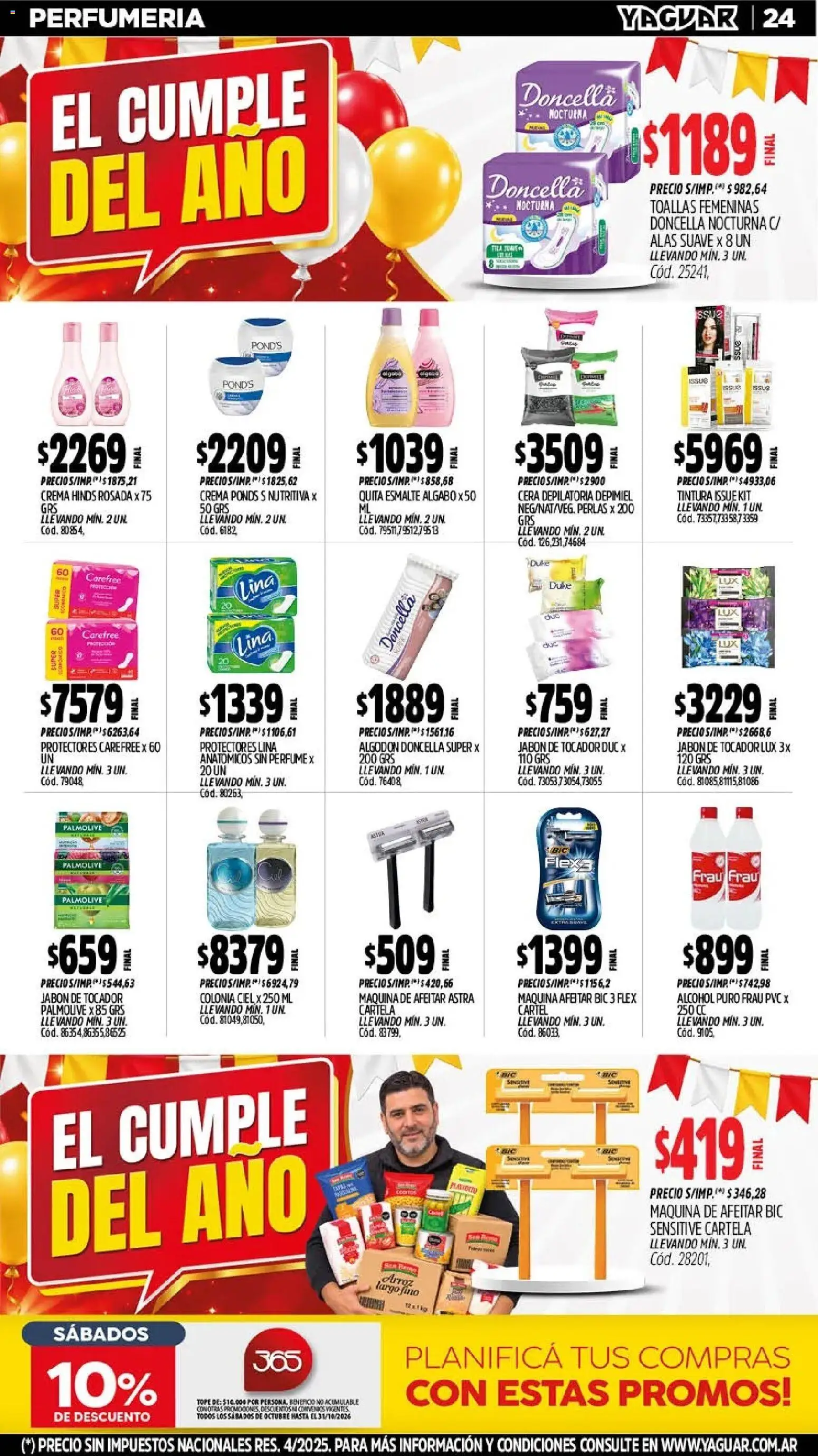 Yaguar - Oferta Semanal Mendoza │ válido desde el 12/10/2026 | Página: 26