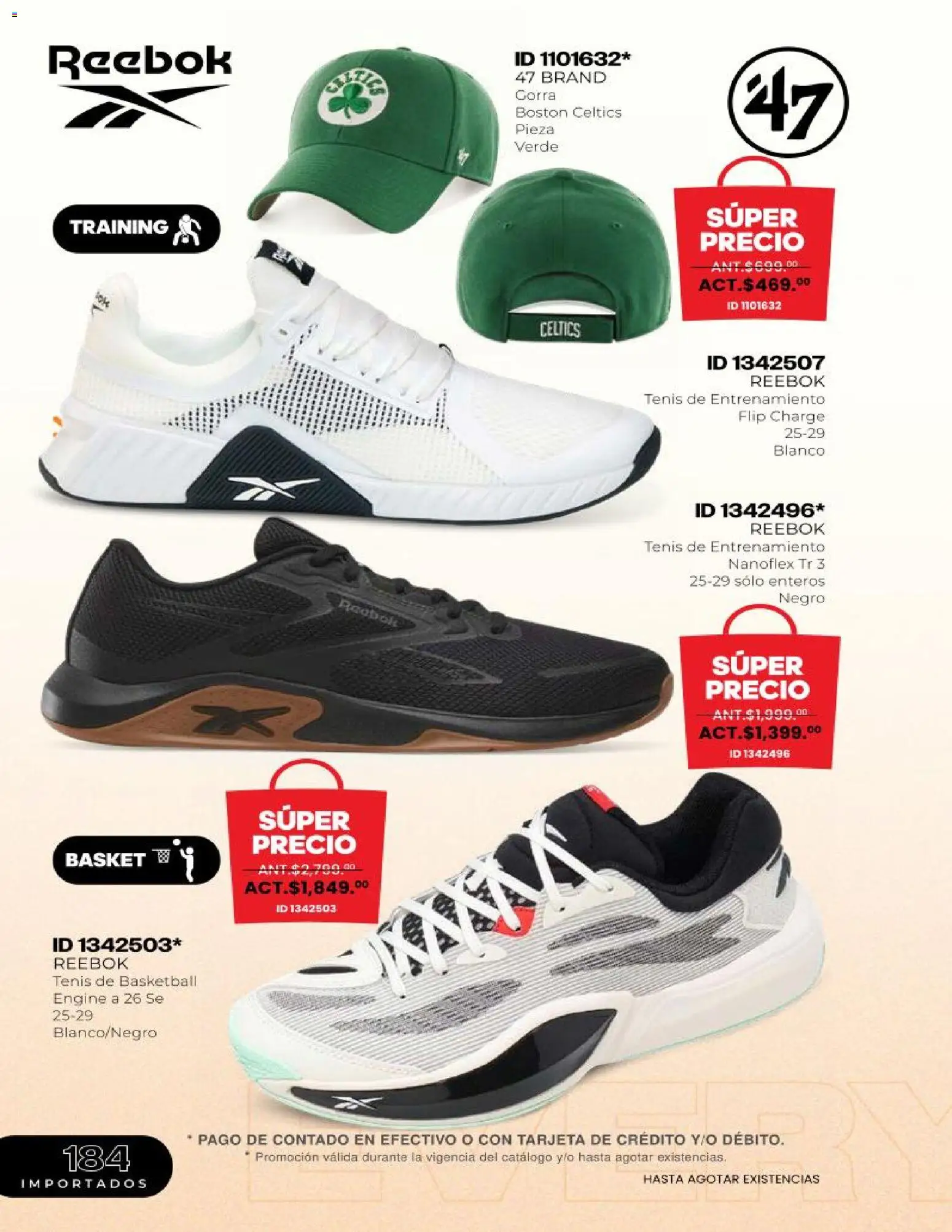 Nuevas ofertas de Price Shoes válidas en toda la República Mexicana desde el 18/07/2026. ¡Encuentra las mejores ofertas en Price Shoes catálogo! | Página: 184