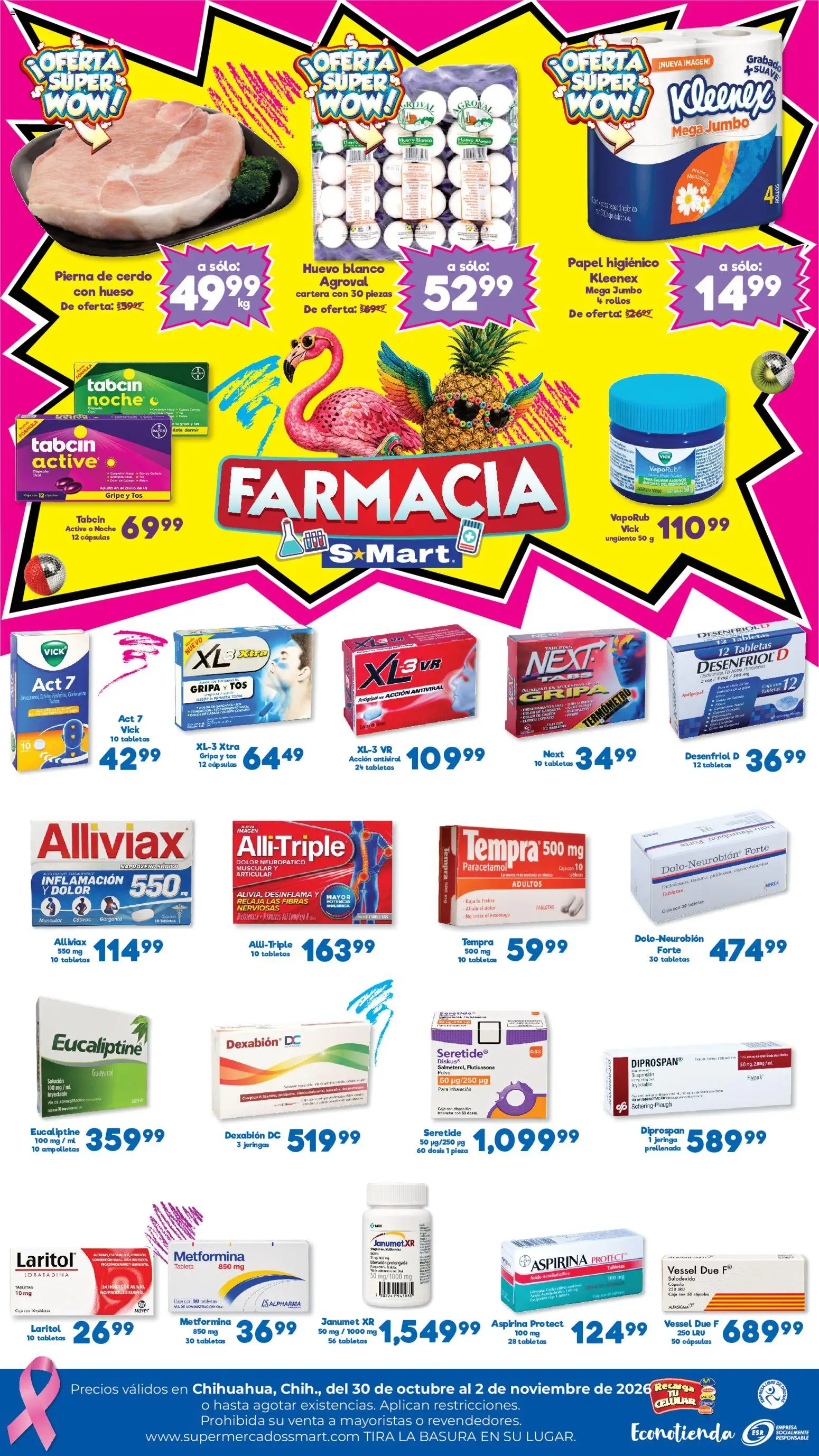 Nuevas ofertas de S-Mart válidas en toda la República Mexicana desde el 30/10/2026. ¡Encuentra las mejores ofertas en S-Mart folleto! | Página: 4