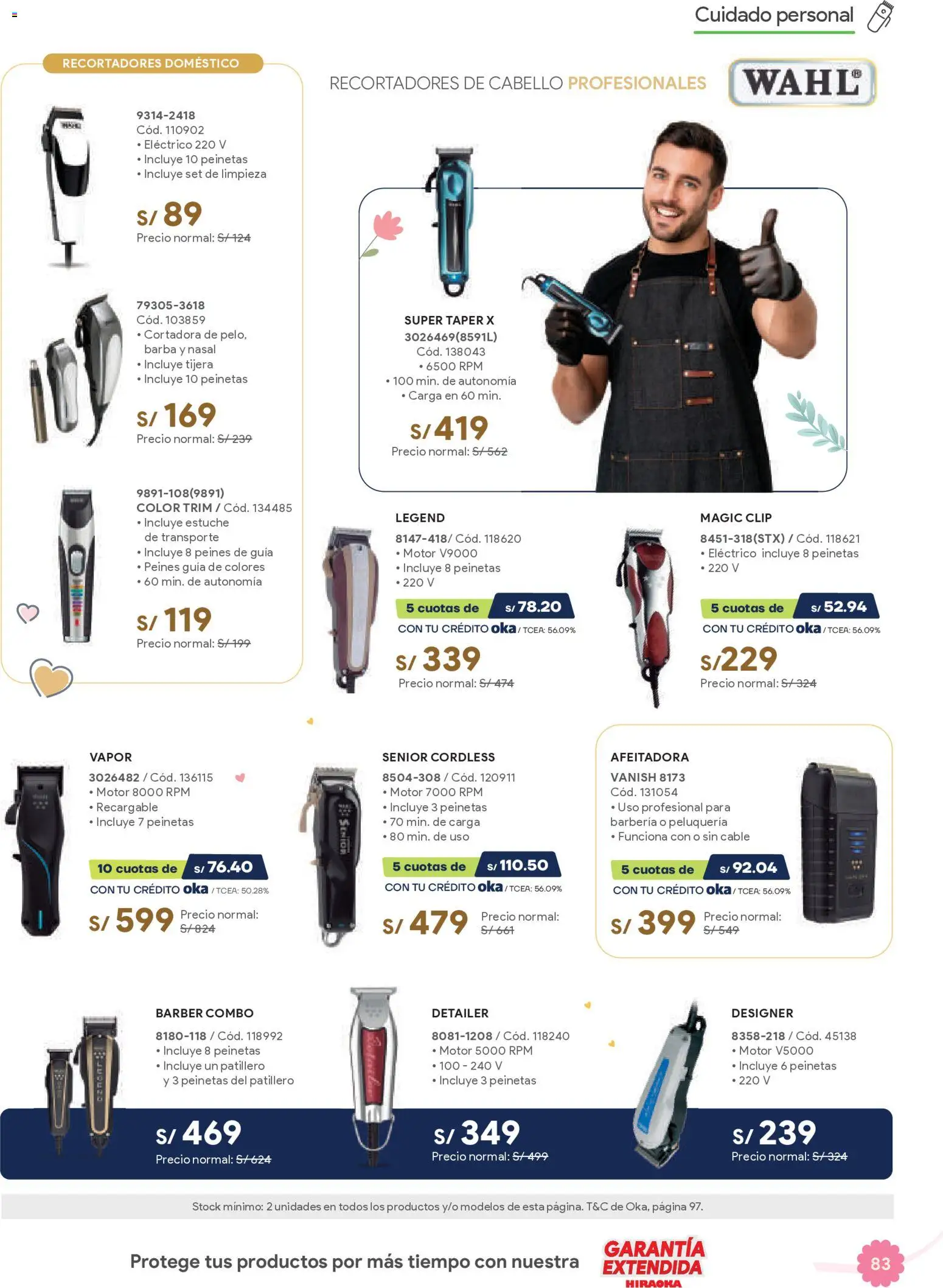 Catálogo Hiraoka válido desde 25.04.2026 | Página: 83 | Productos: Cable