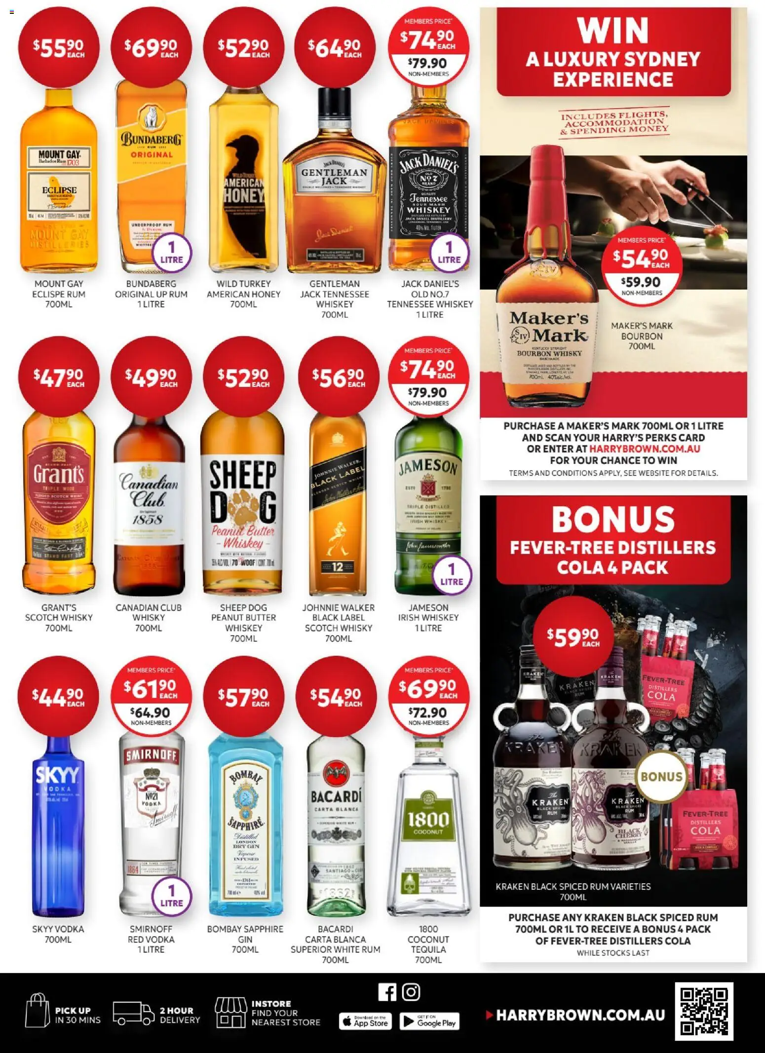 Harry Brown catalogue - valid from 22/07/2026 | Page: 3 | Products: Bourbon, Gin, Vodka, Wood