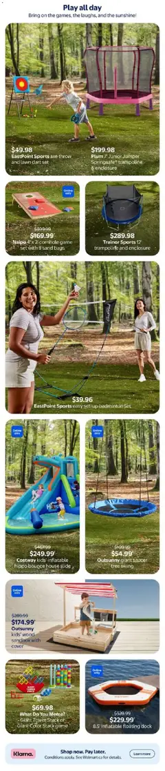 Preview of Walmart flyer - Make summera splash! from shop Walmart valid from 07.05.2026 | Page: 18