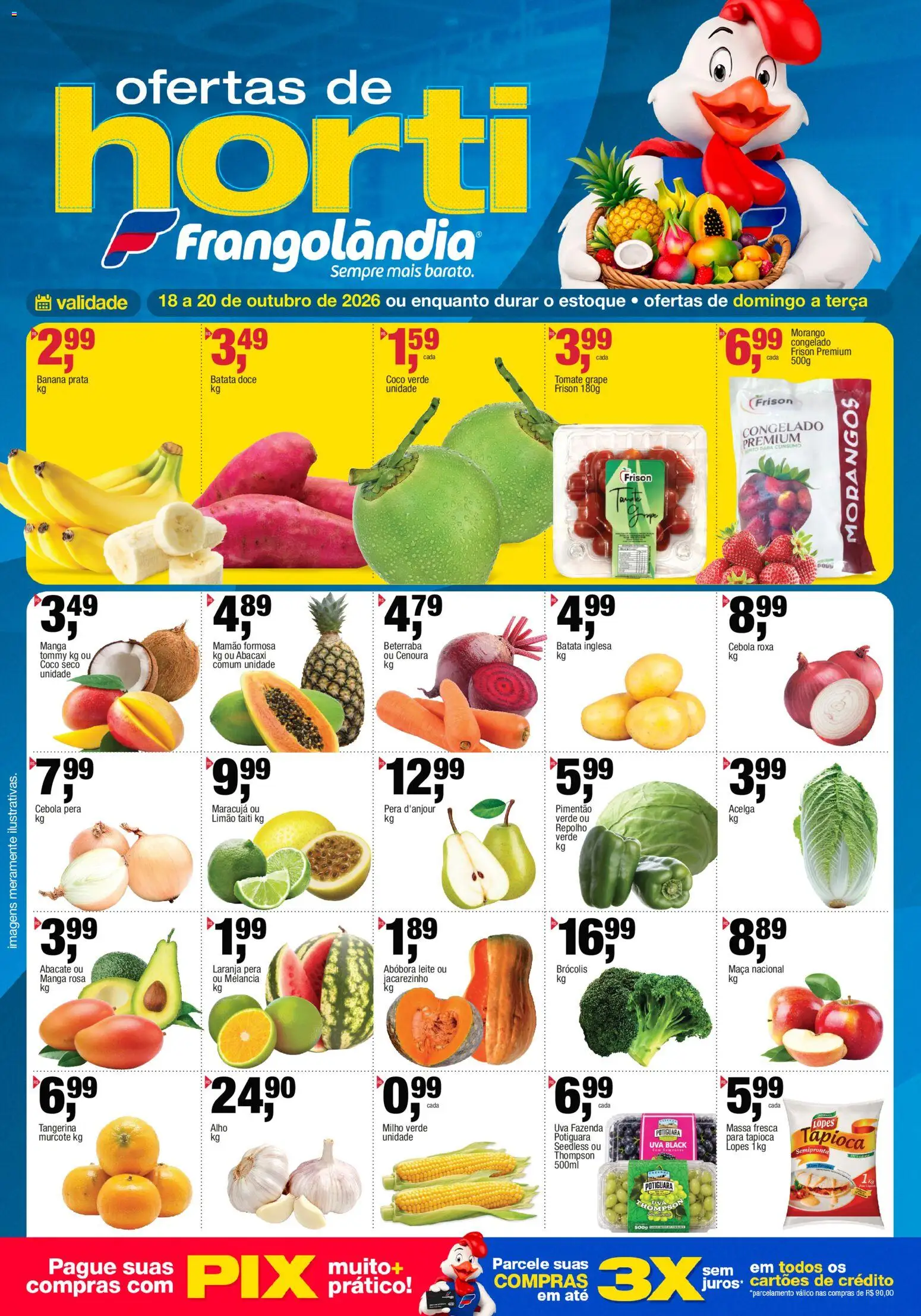 Frangolândia Folheto - válido de 18/10/2026 | Página: 1
