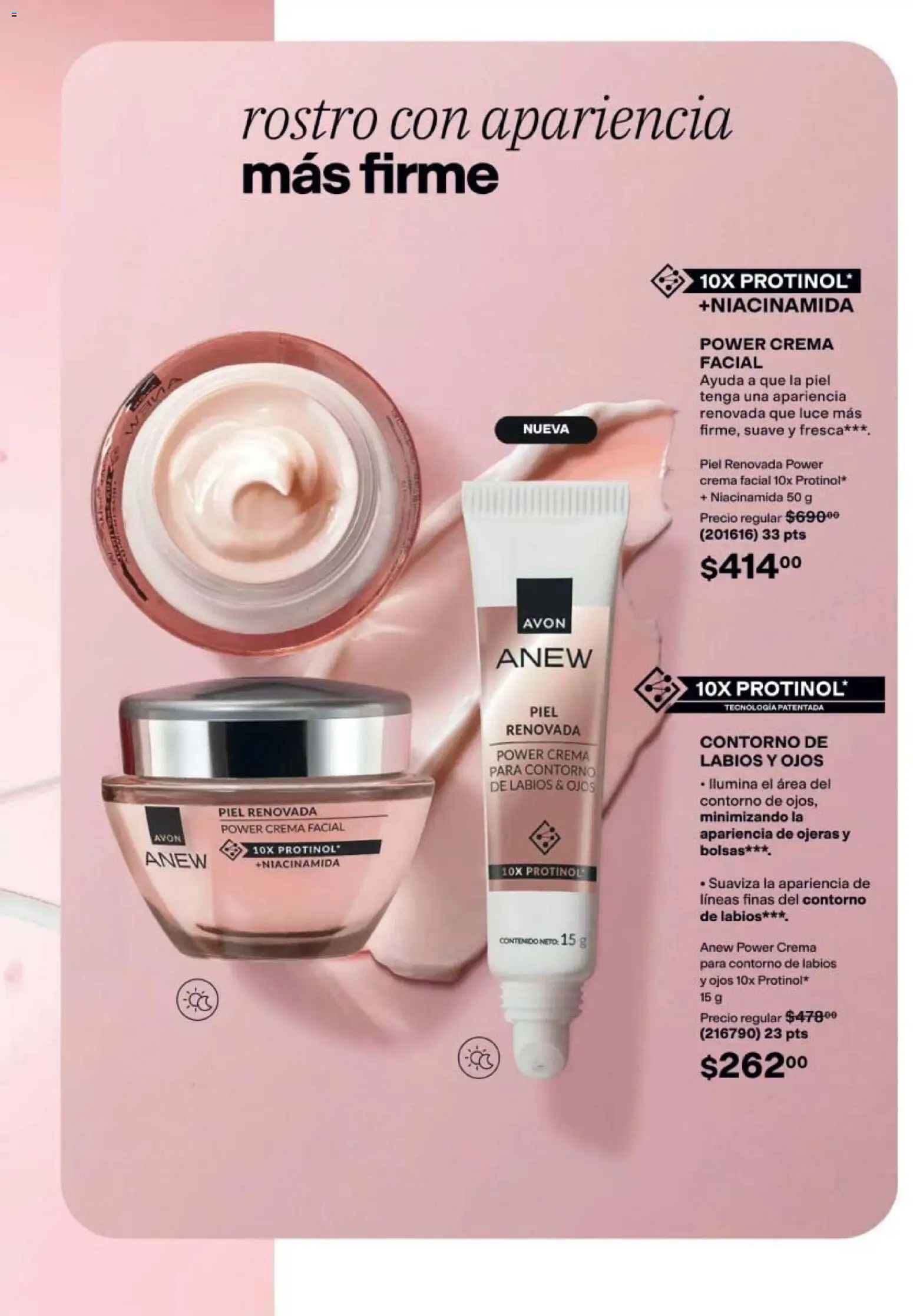 Nuevas ofertas de AVON válidas en toda la República Mexicana desde el 21/08/2026. ¡Encuentra las mejores ofertas en AVON campaña 13 2026! | Página: 115 | Productos: Crema, Contorno