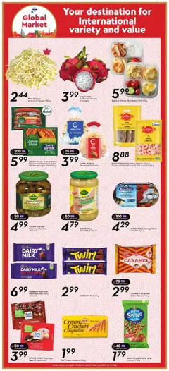 Preview of Safeway weekly flyer / circulaire from shop Safeway valid from Oct 1, 2026 | Page: 14 | Products: Cream, Crackers, Biscuits, Milk