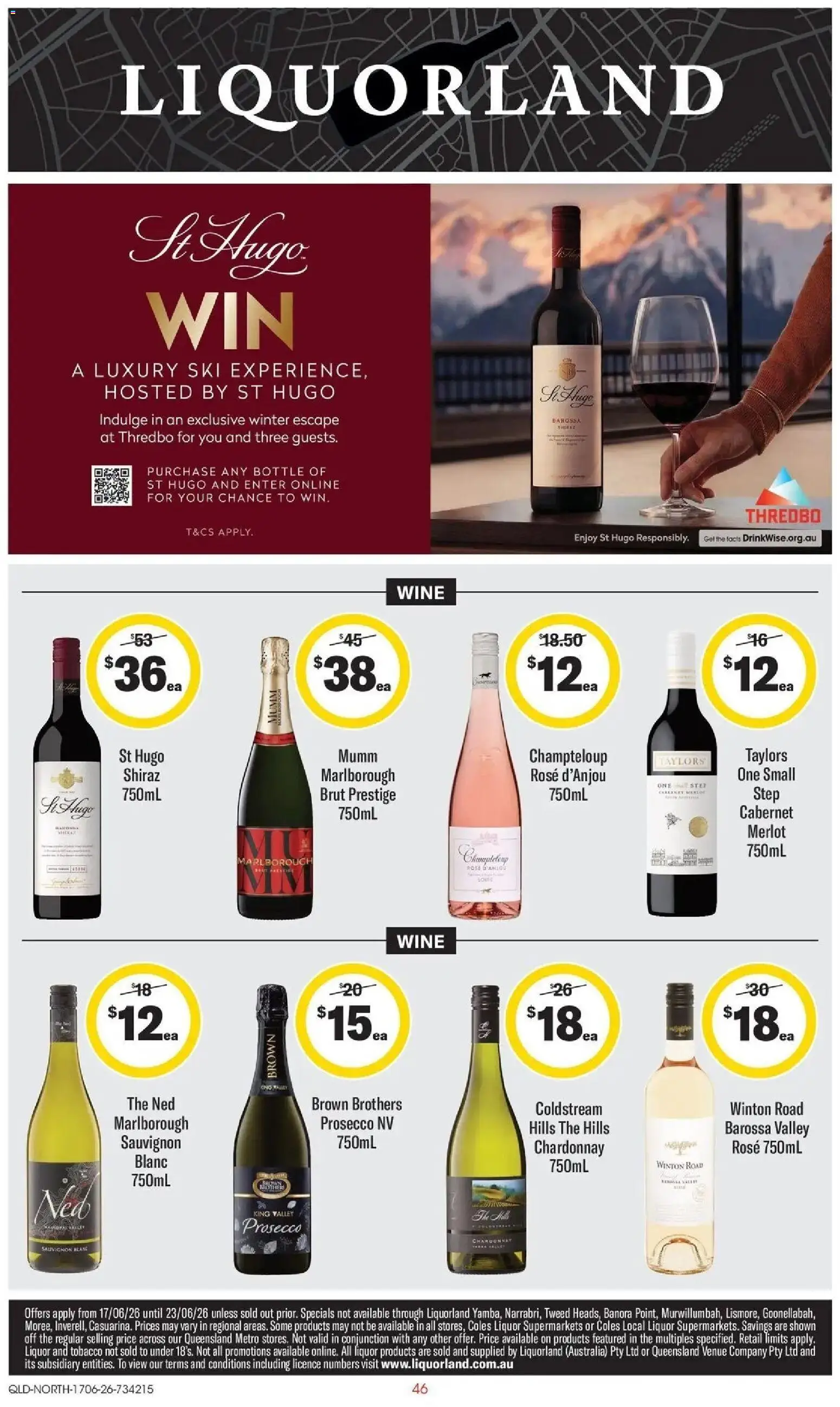 Coles catalogue - valid from 17.06.2026 | Page: 46 | Products: Wine