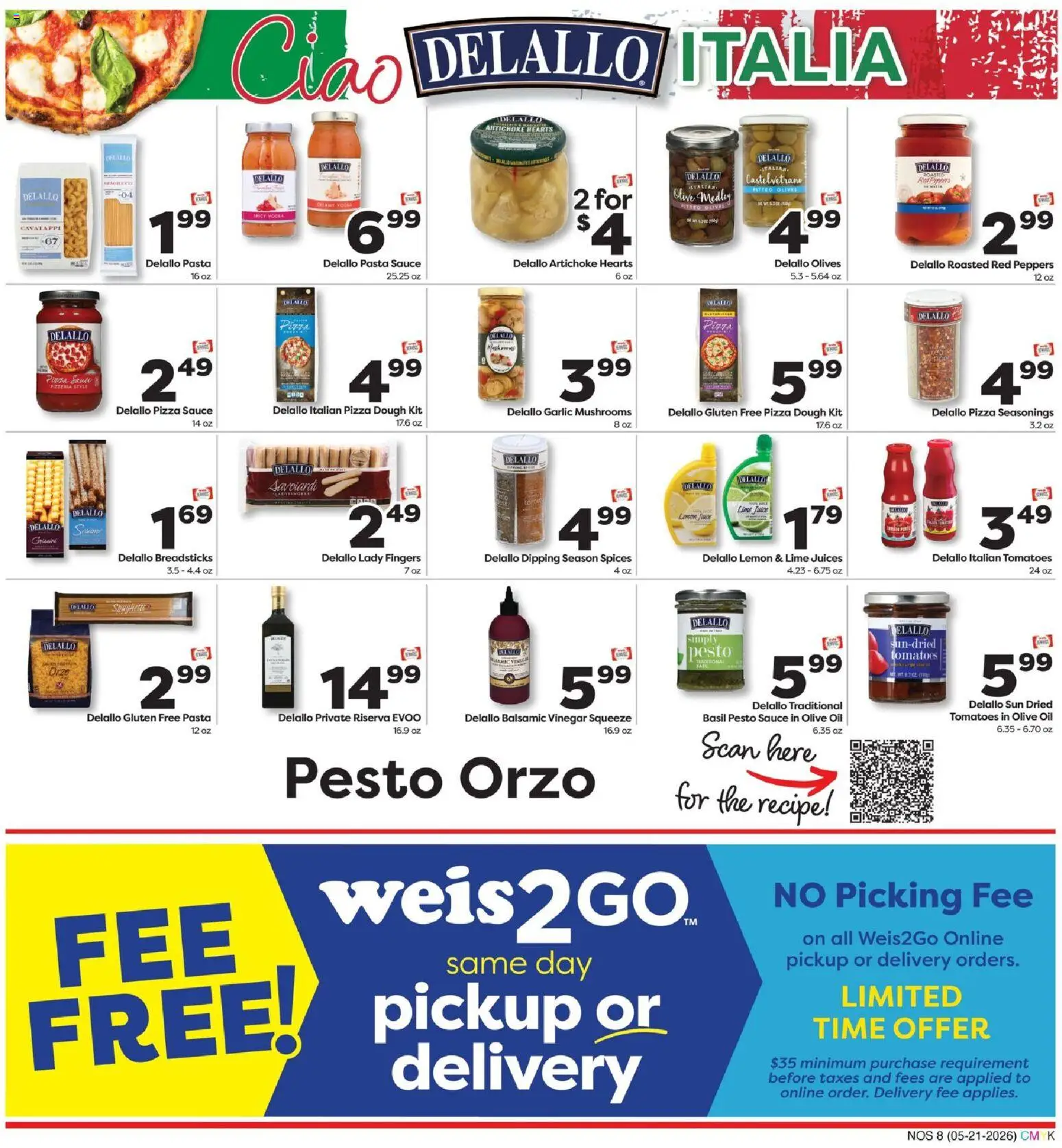 Weis Monthly Ad Natural & Living - valid from 21.05.2026 | Page: 8 | Products: Peppers, Tomatoes, Spices, Lime