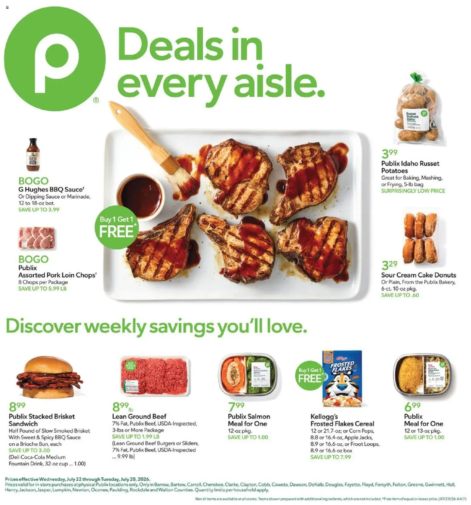 Publix Weekly Ad | 07/22 catalogue cover