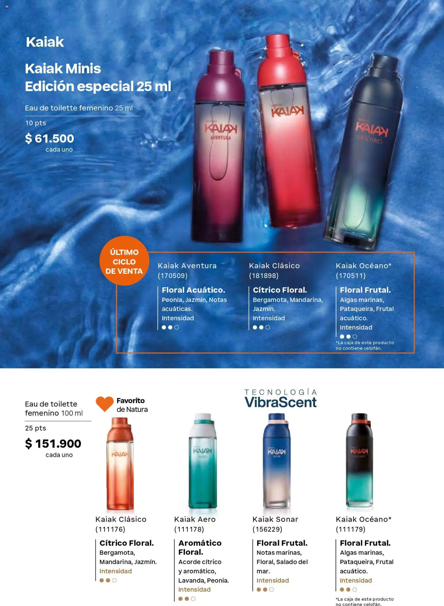 Natura revista - valida desde el 08.04.2026 | Página: 70 | Productos: Caja, Eau de toilette