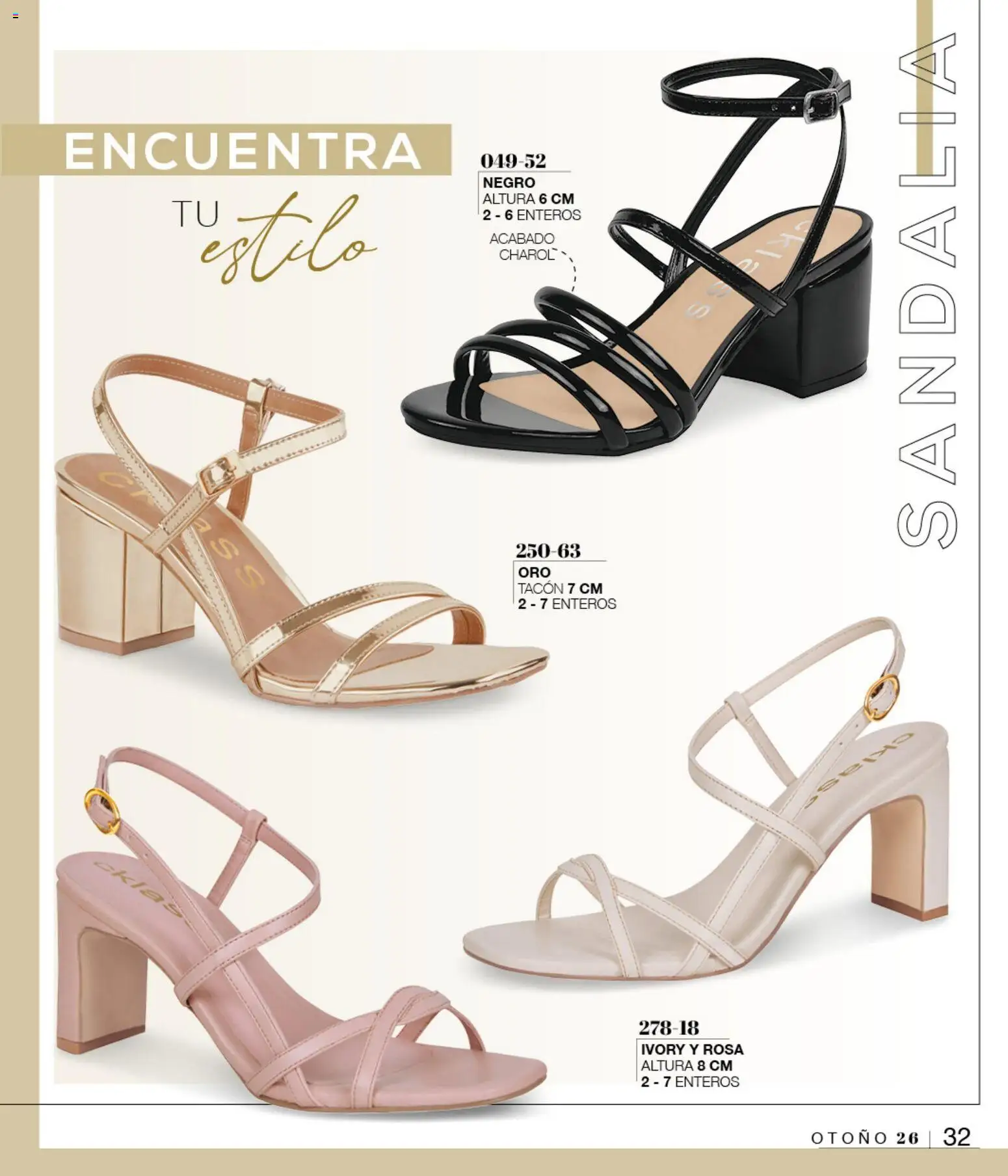 Nuevas ofertas de Cklass válidas en toda la República Mexicana desde el 08/07/2026. ¡Encuentra las mejores ofertas en Cklass catálogo Sandalias! | Página: 35