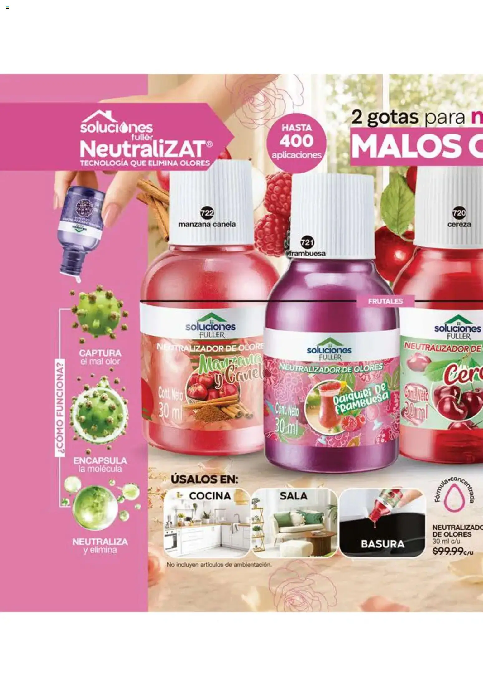Nuevas ofertas de Fuller válidas en toda la República Mexicana desde el 16/09/2026. ¡Encuentra las mejores ofertas en Fuller campaña 12 2026! | Página: 215 | Productos: Manzana, Cocina, Sala