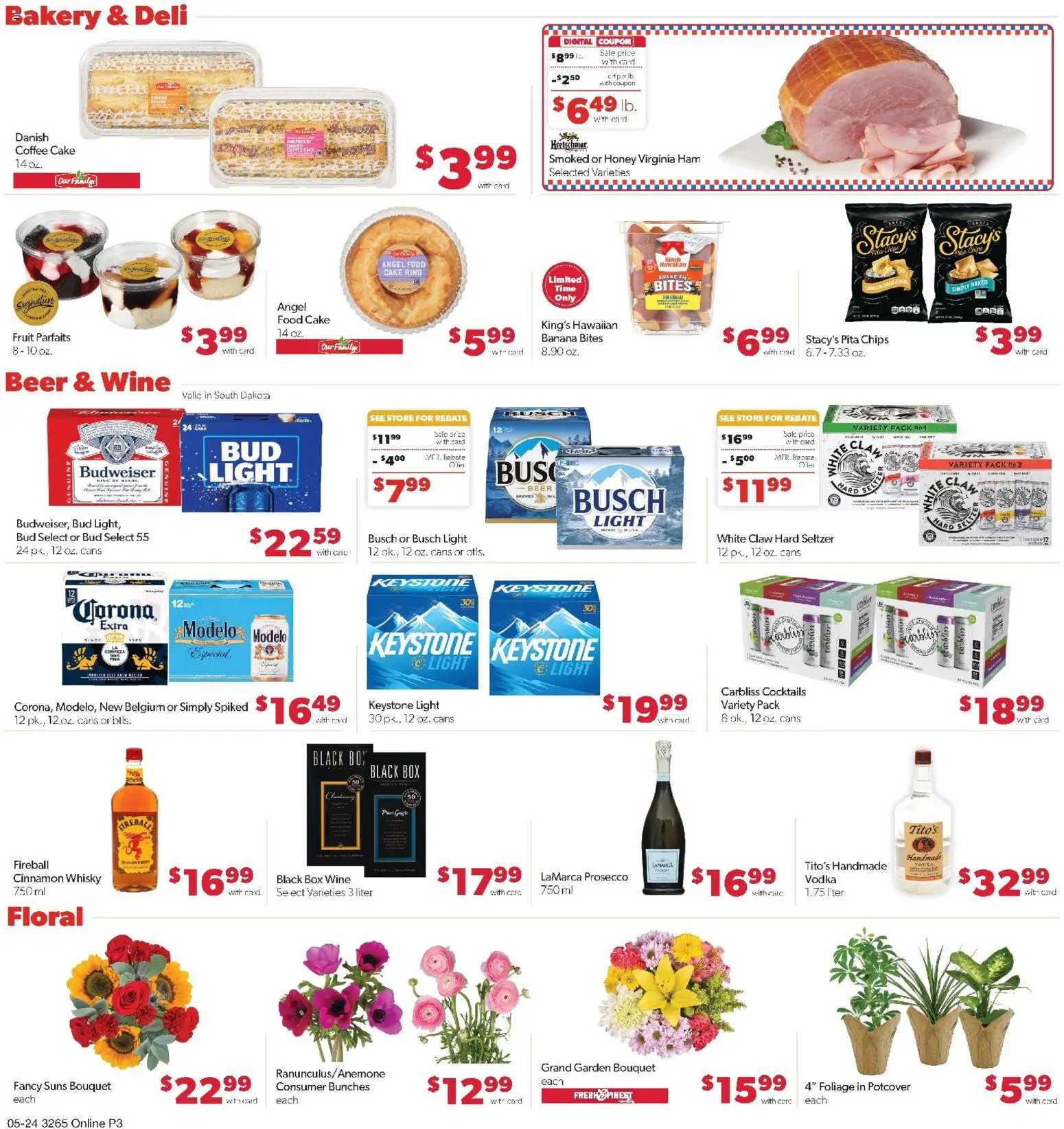Family Fare Weekly Ad - SD - valid from 24.05.2026 | Page: 7 | Products: Box, Wine, Chips, Vodka