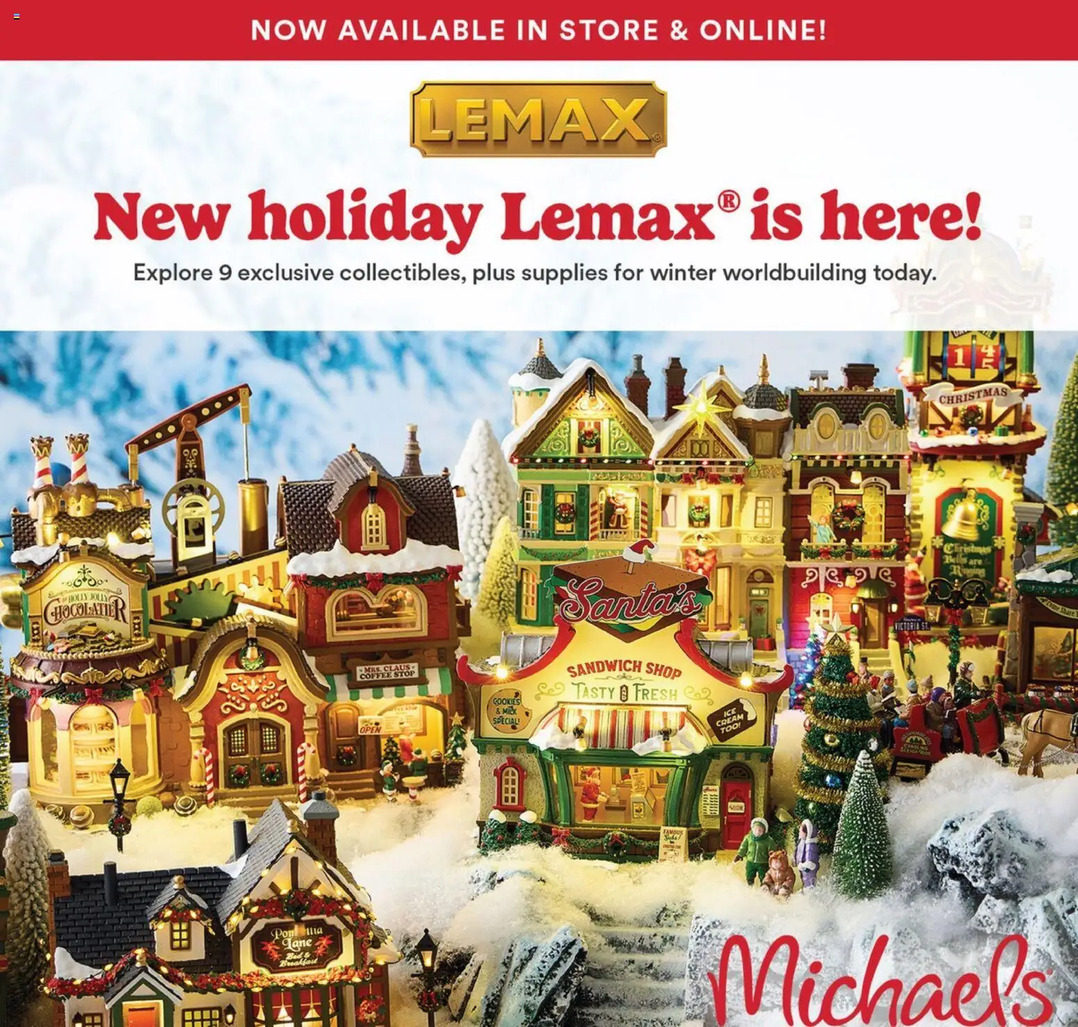 Michaels Ad - valid from 08/30/2026 | Page: 1 | Products: Cookies