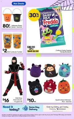 Preview of Big W Catalogue Halloween - valid from 01/10/2026 | Page: 3 | Products: Bucket, Milk, Dairy, Chocolate