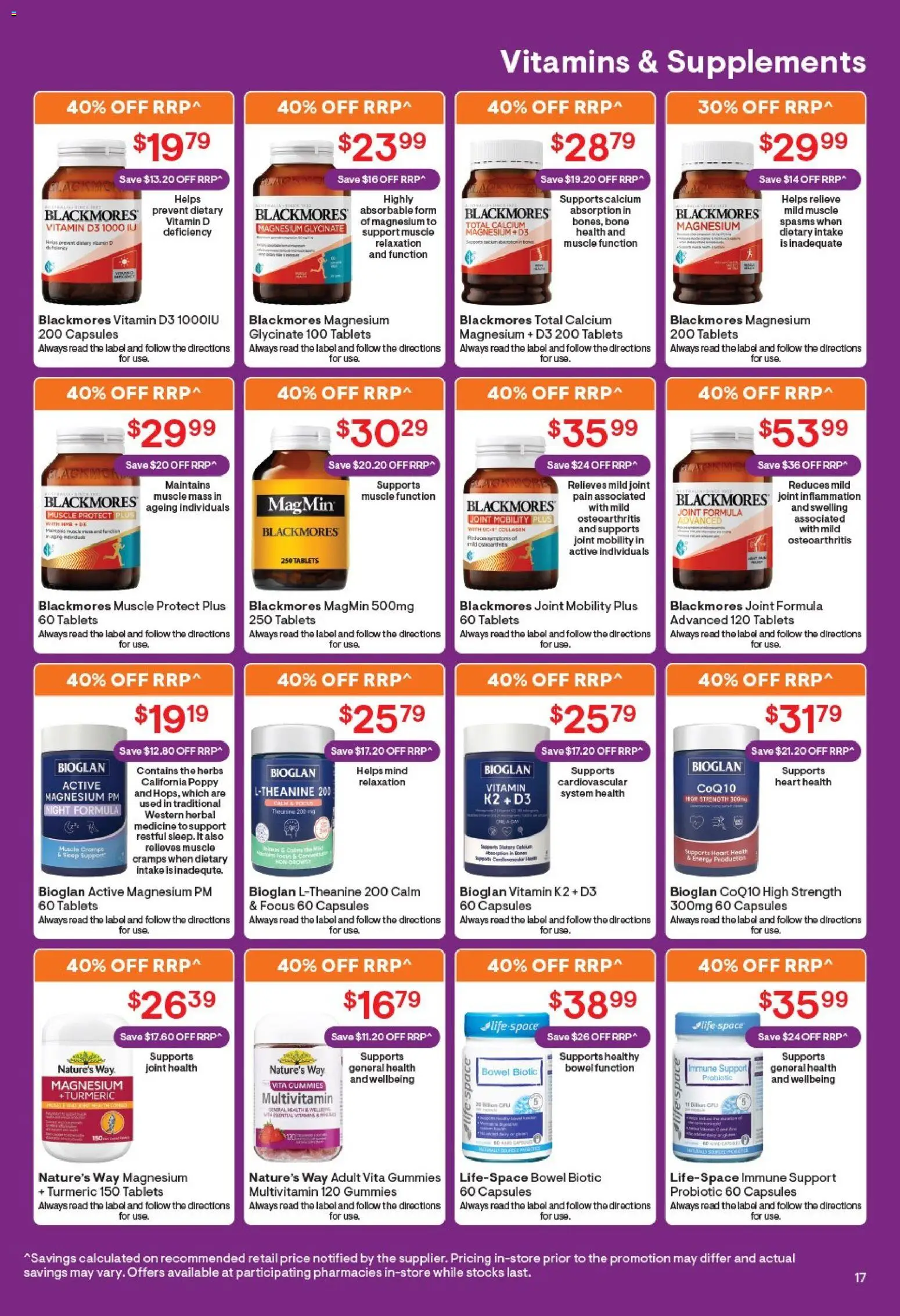 Discount Drug Stores catalogue - valid from 24/08/2026 | Page: 18 | Products: Herbs, Collagen, Herbal, Tablets