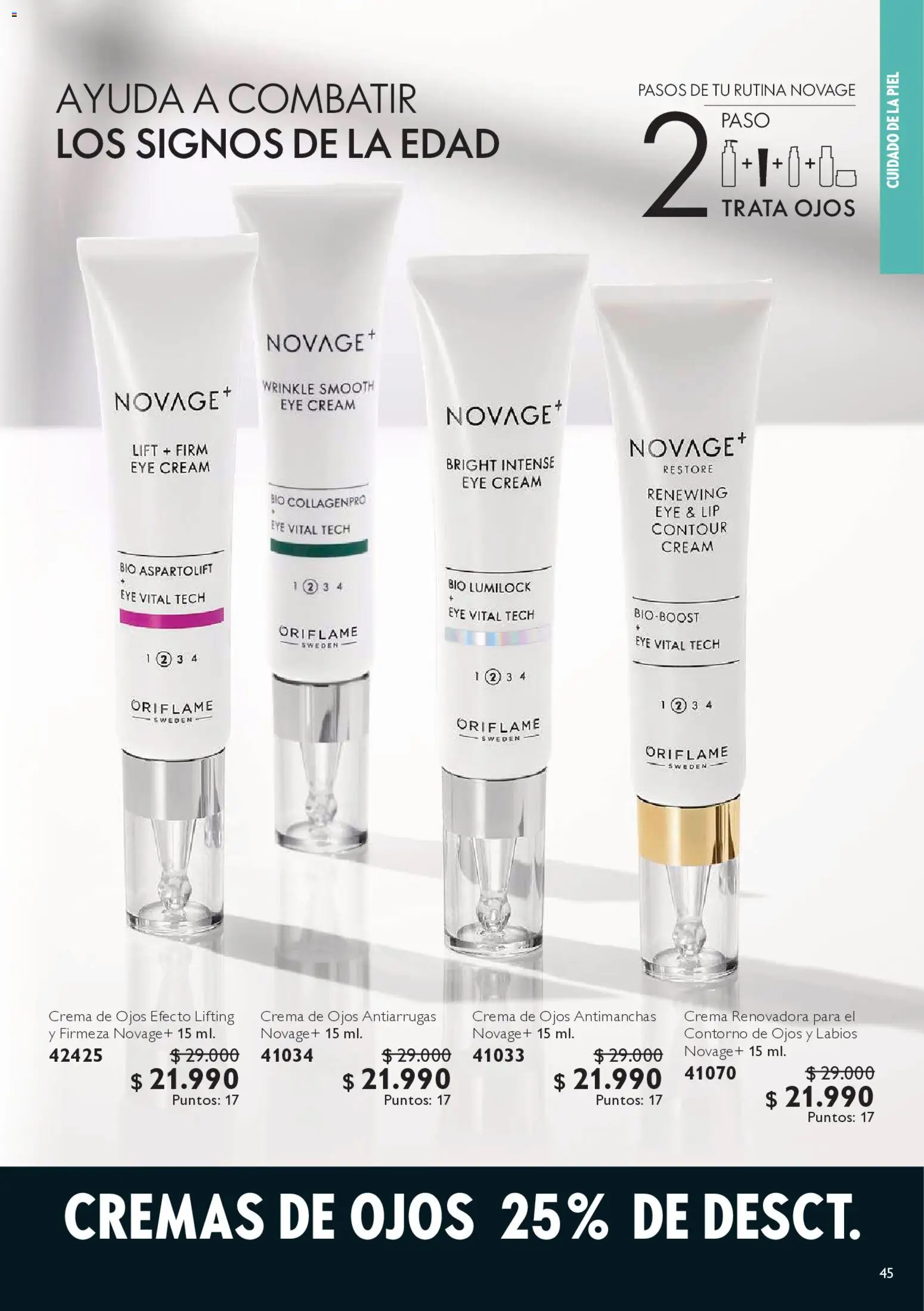 Oriflame Catálogo │ válido desde el 09.05.2026 | Página: 47 | Productos: Contorno, Crema, Contorno de ojos