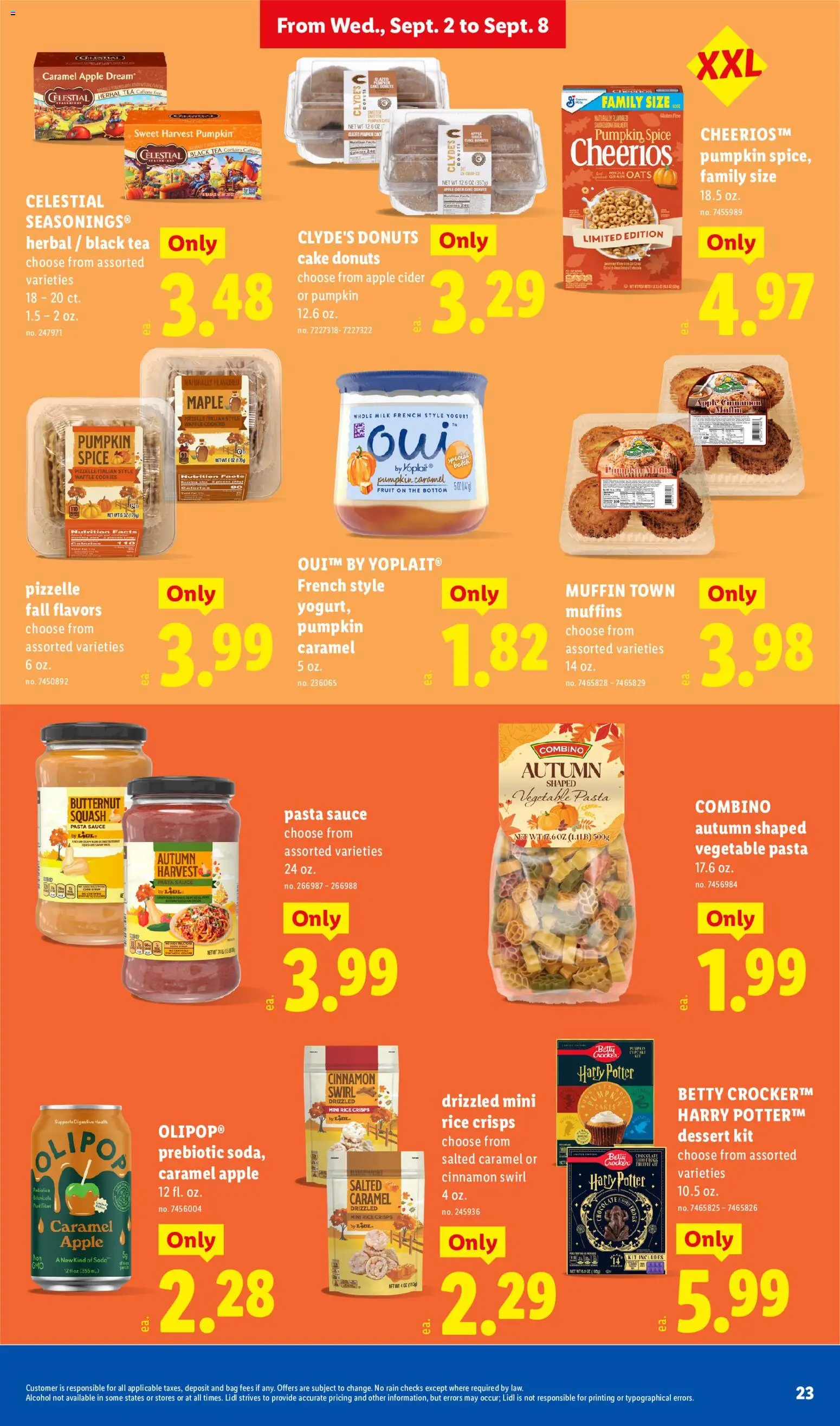 Lidl Weekly Ad - valid from 09/02/2026 | Page: 23 | Products: Dessert, Sauce, Black tea, Bag