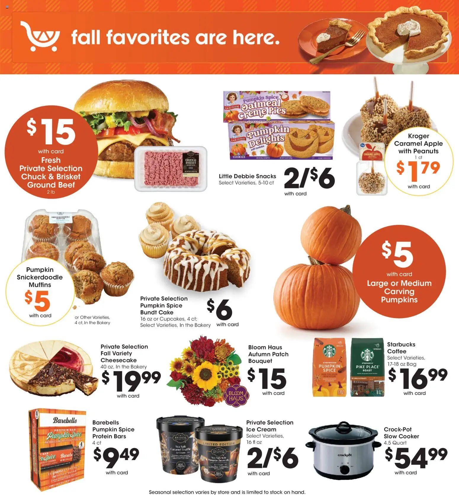 King Soopers Weekly Ad - valid from 09/16/2026 | Page: 11 | Products: Slow cooker, Cookies, Ground beef, Snacks