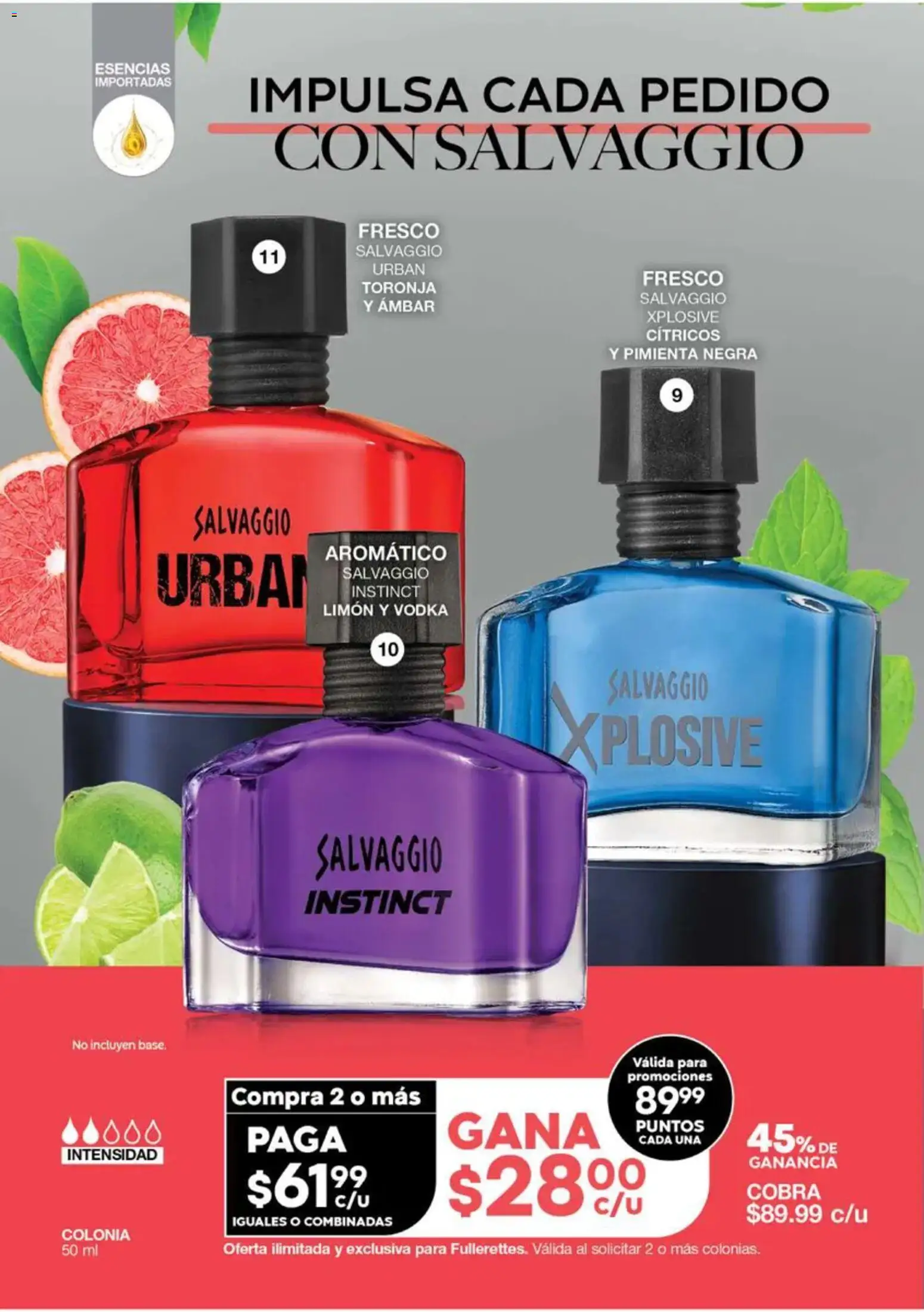 Nuevas ofertas de Fuller válidas en toda la República Mexicana desde el 16/09/2026. ¡Encuentra las mejores ofertas en Fuller Gana Más 12 2026! | Página: 19 | Productos: Limón, Toronja, Esencias, Cítricos