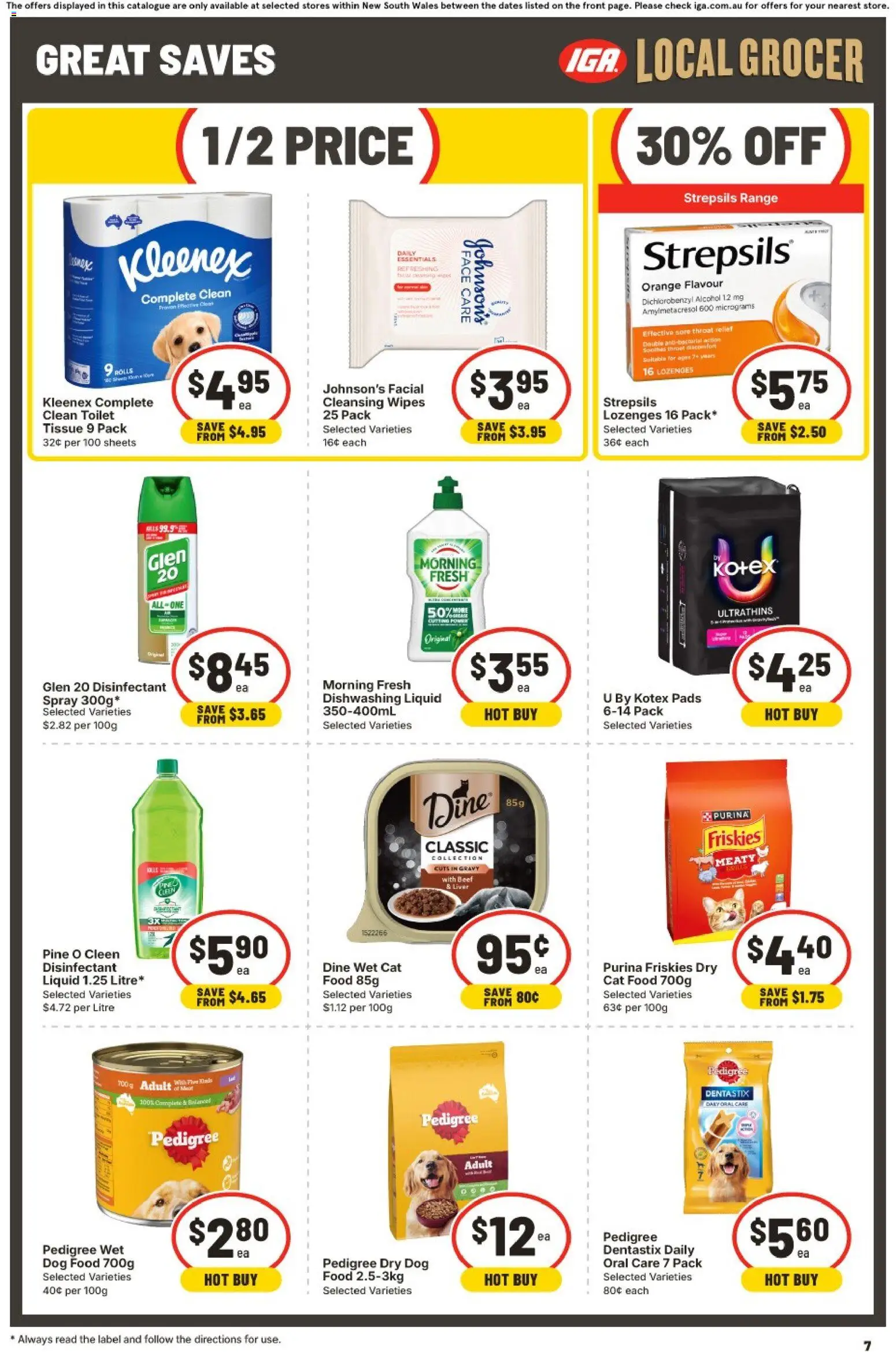 IGA catalogue - valid from 30/09/2026 | Page: 7 | Products: Food, Liver, Beef, Dog food