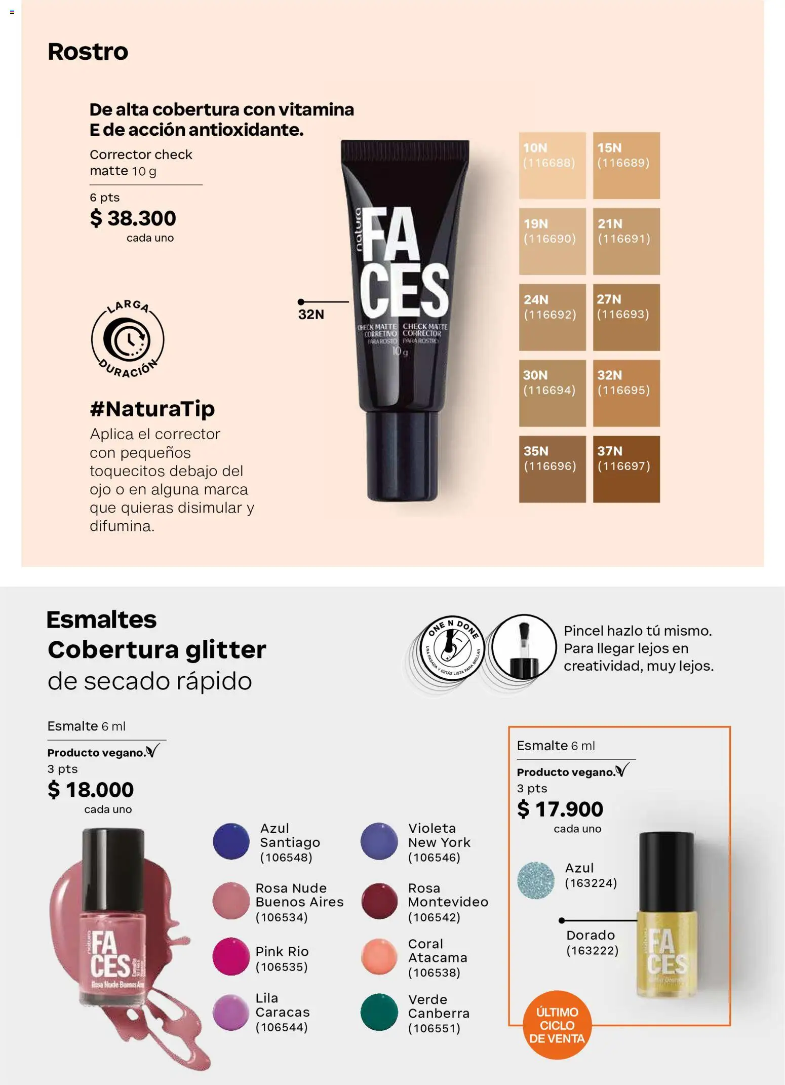 Natura revista - valida desde el 11.06.2026 | Página: 83 | Productos: Glitter, Corrector