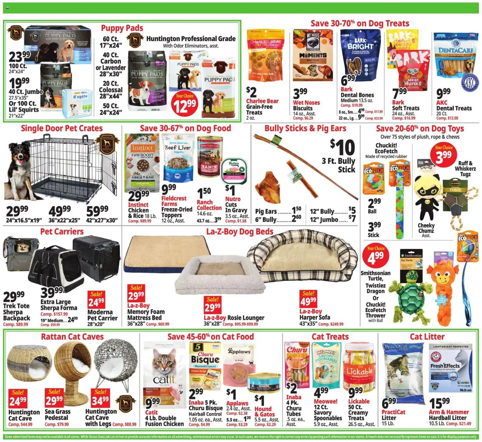 Ocean State Job Lot Weekly Ad - valid from 04.06.2026 | Page: 14 | Products: Mattress, Sofa, Rice, Pads