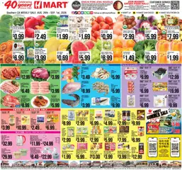 Preview of Hmart weekly ads valid from 08/26/2026 | Page: 1
