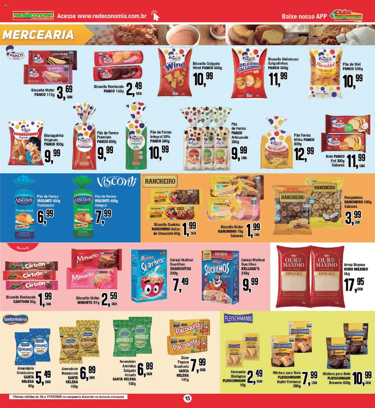 RedEconomia Folheto - válido de 04/08/2026 | Página: 15