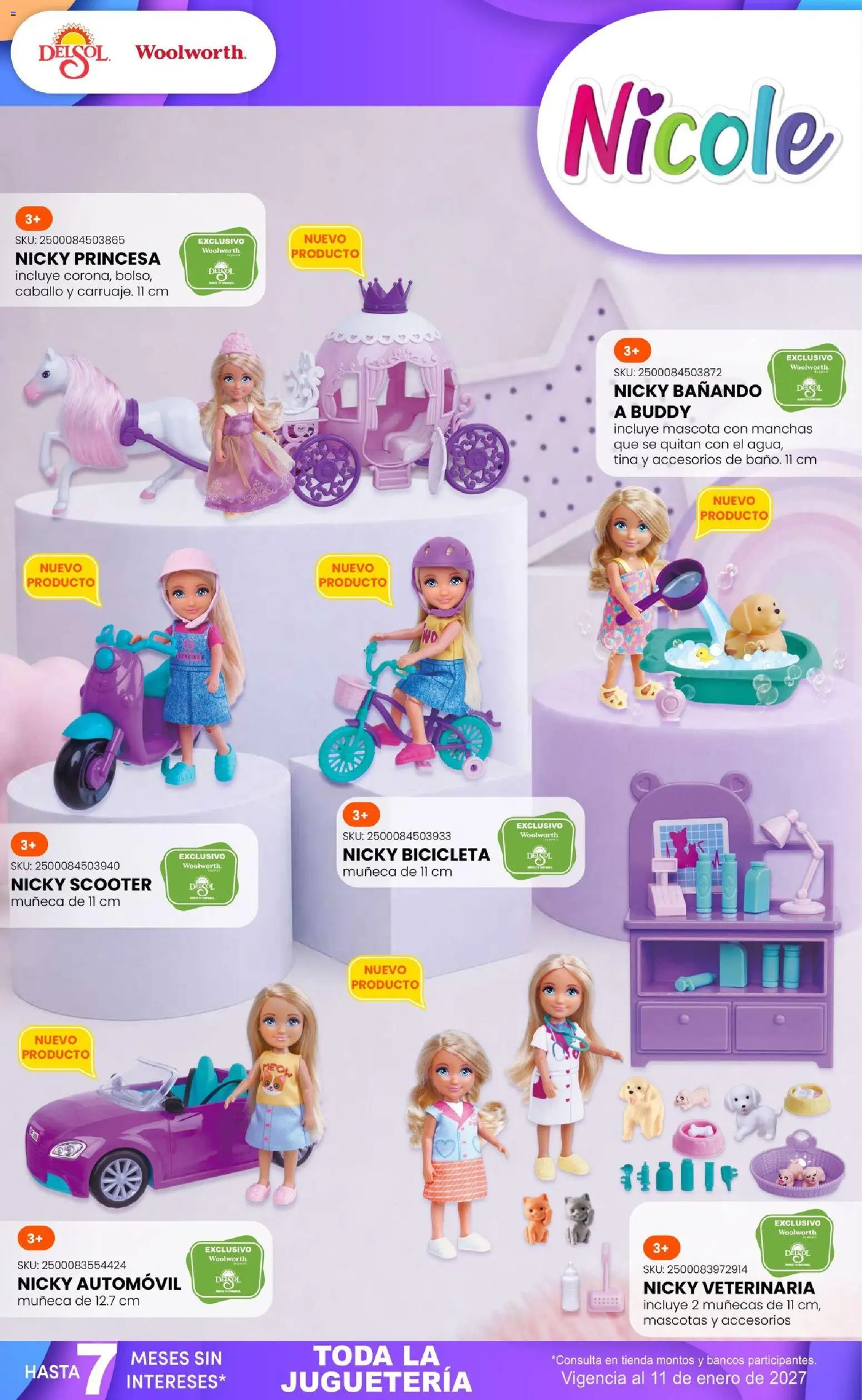 Nuevas ofertas de Del Sol y Woolworth válidas en toda la República Mexicana desde el 01/10/2026. ¡Encuentra las mejores ofertas en Del Sol y Woolworth catálogo El Castillo del Juguete! | Página: 45 | Productos: Scooter