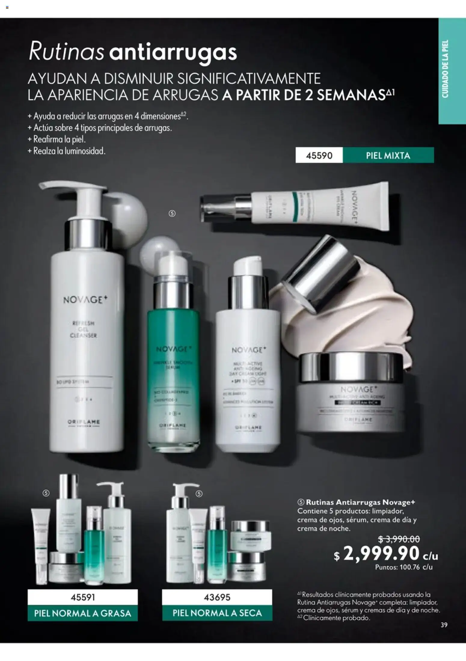 Nuevas ofertas de Oriflame válidas en toda la República Mexicana desde el 12/09/2026. ¡Encuentra las mejores ofertas en Oriflame campaña 13 2026! | Página: 39