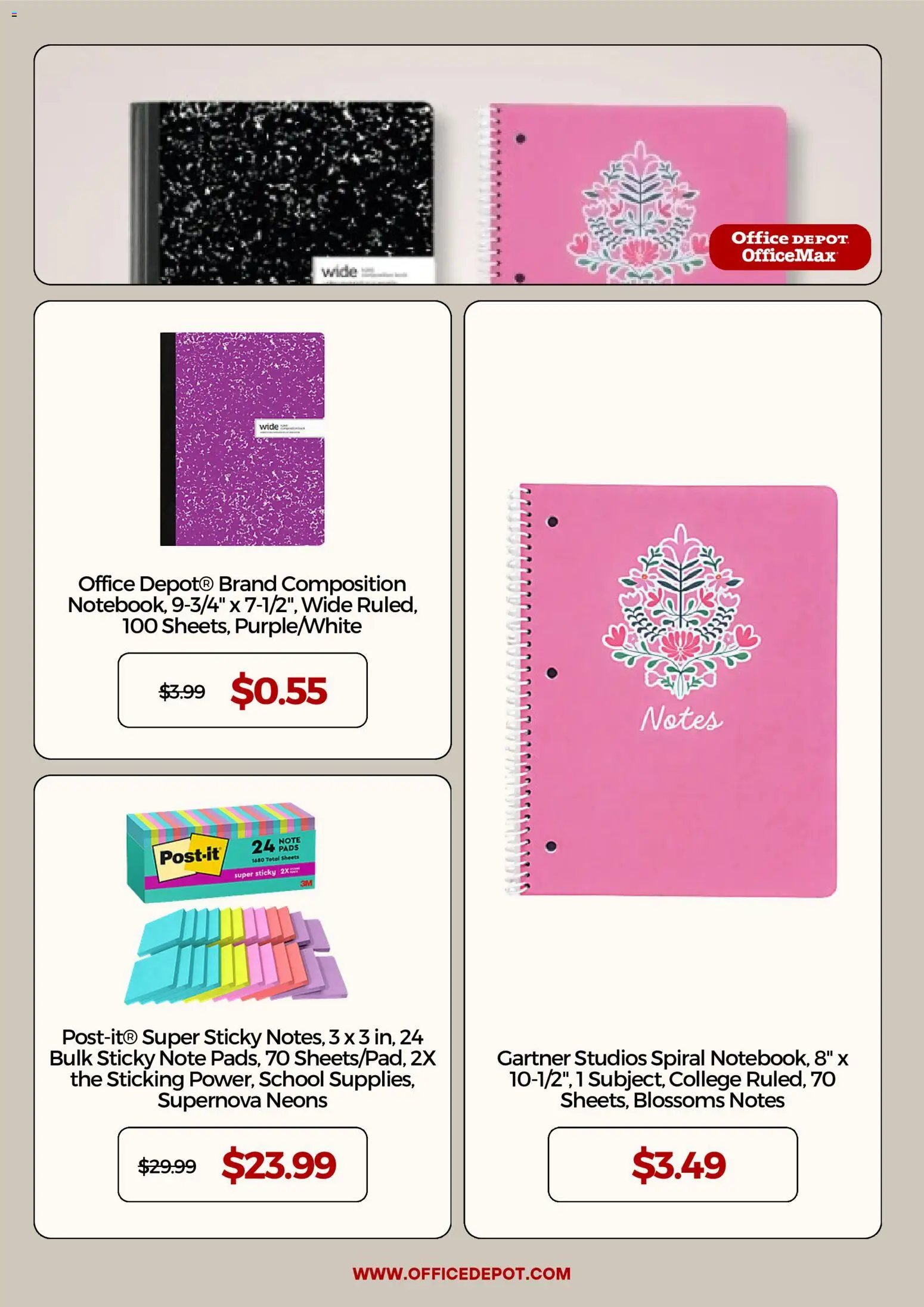 Office Depot Weekly Ad - valid from 07/06/2026 | Page: 6