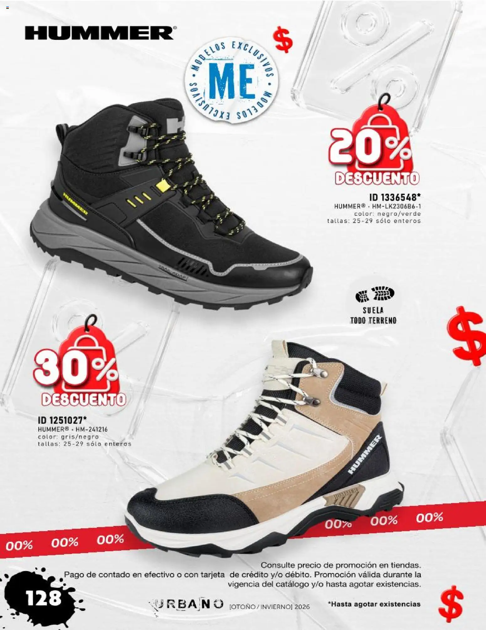 Nuevas ofertas de Price Shoes válidas en toda la República Mexicana desde el 15/10/2026. ¡Encuentra las mejores ofertas en Price Shoes catálogo Urbano! | Página: 126