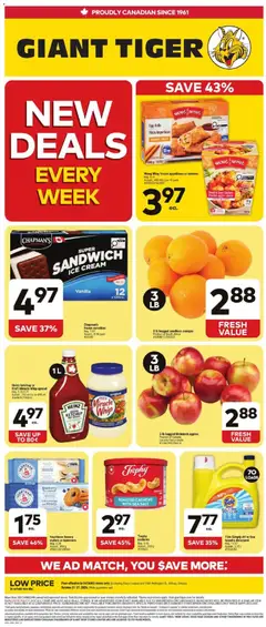 Preview of Giant Tiger weekly flyer from shop Giant Tiger valid from Oct 21, 2026