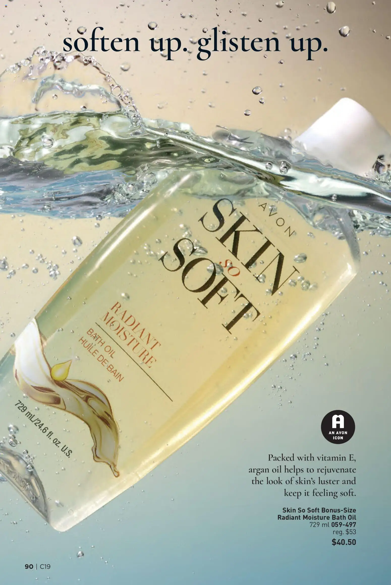 Avon flyer valid from Sep 9, 2026 | Page: 90 | Products: Bath, Oil