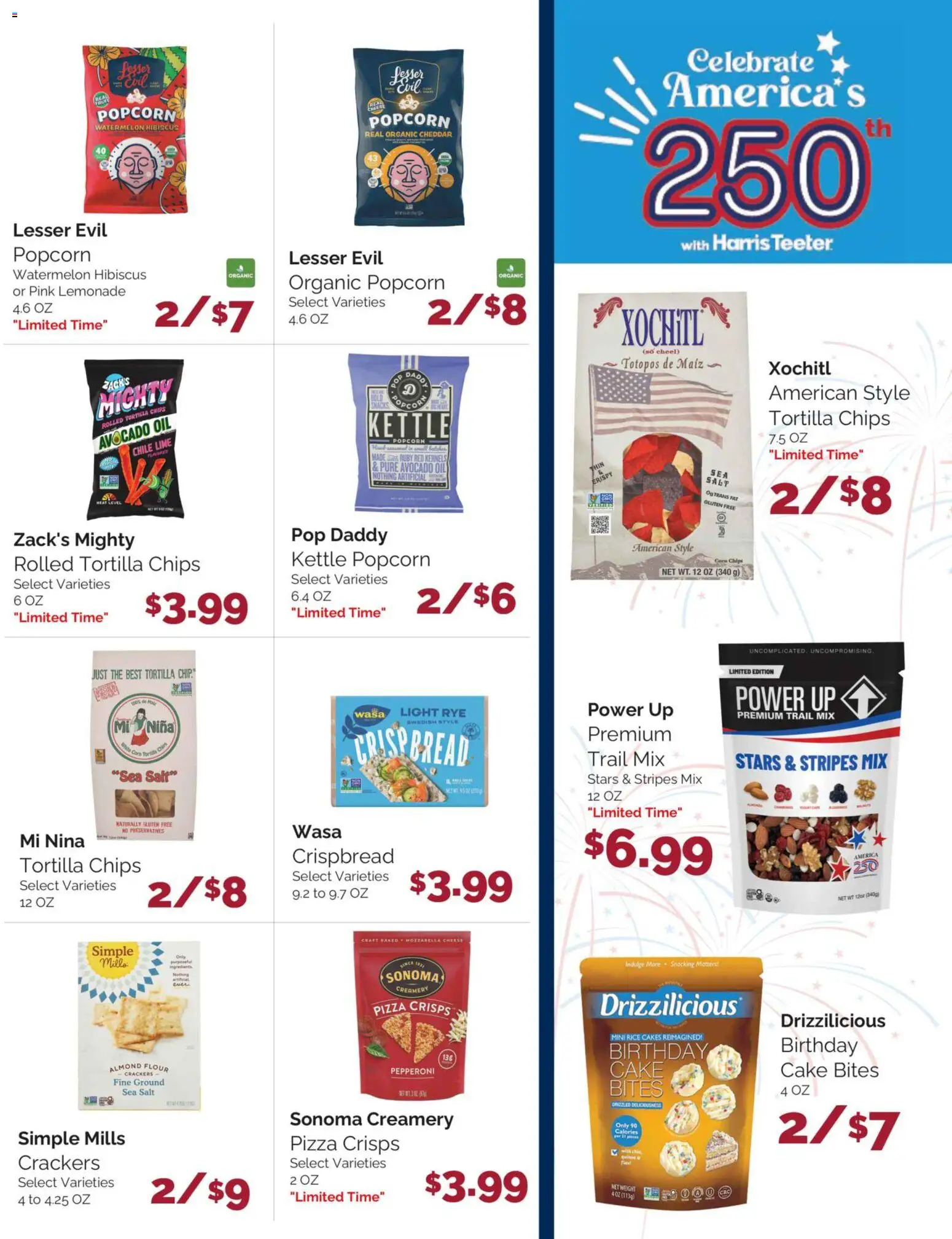 Harris Teeter Monthly Ad - valid from 20.05.2026 | Page: 5 | Products: Pizza, Rice, Lime, Watermelon