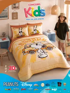 Vista previa de Colchas Concord catálogo Colección Infantil Para los más peques, nuevo folleto de la tienda, válido en México a partir del 15/10/2026