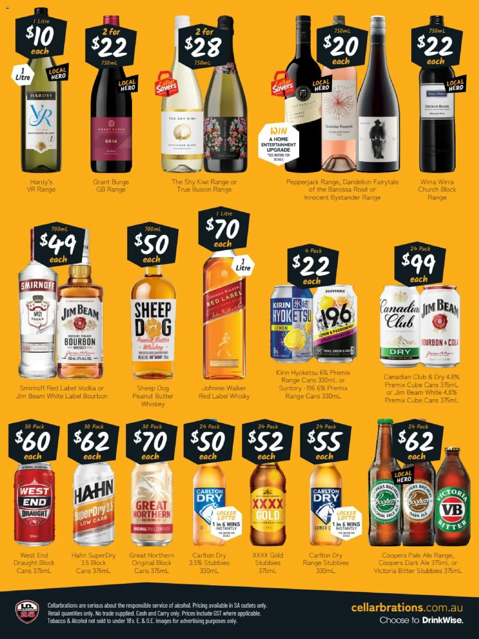 Cellarbrations catalogue - valid from 07/09/2026 | Page: 2 | Products: Jim Beam, Alcohol, Whiskey, Kiwi