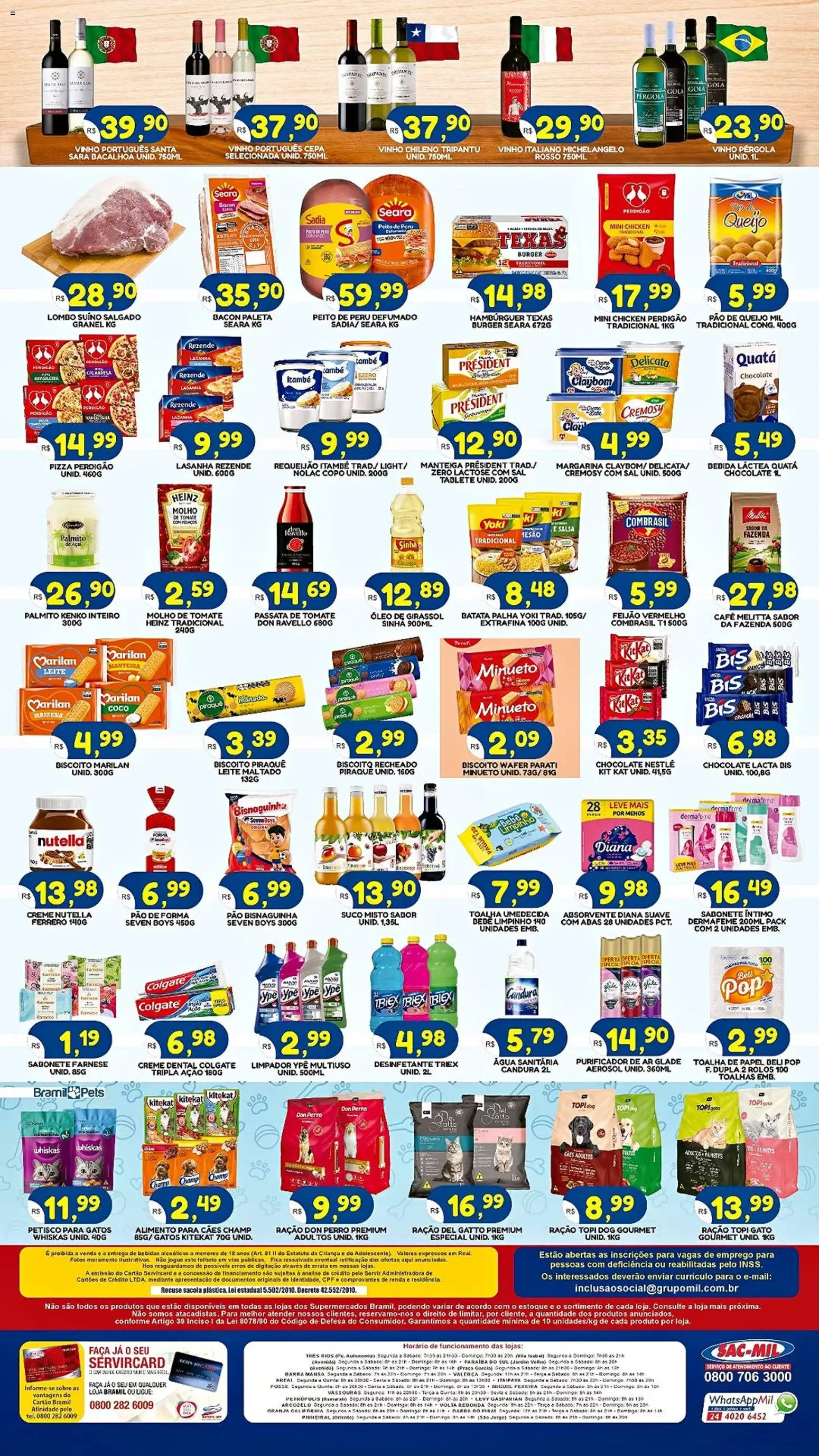 Bramil Supermercados Folheto - válido de 27/07/2026 | Página: 2