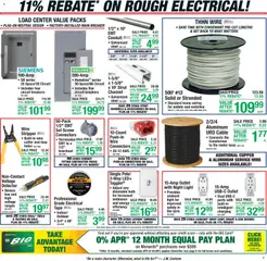 Preview of Menards weekly ads valid from 08/27/2026 | Page: 10 | Products: Screw, Wire, Tools, Usb