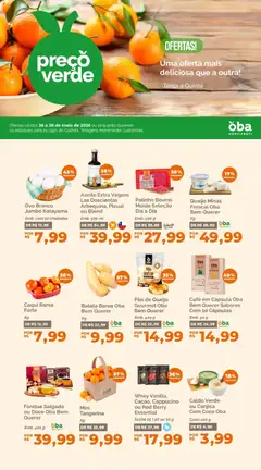 Oba Hortifruti - Ofertas da semana - Pré-Visualização do folheto da loja Oba Hortifruti, válido de 26.05.2026