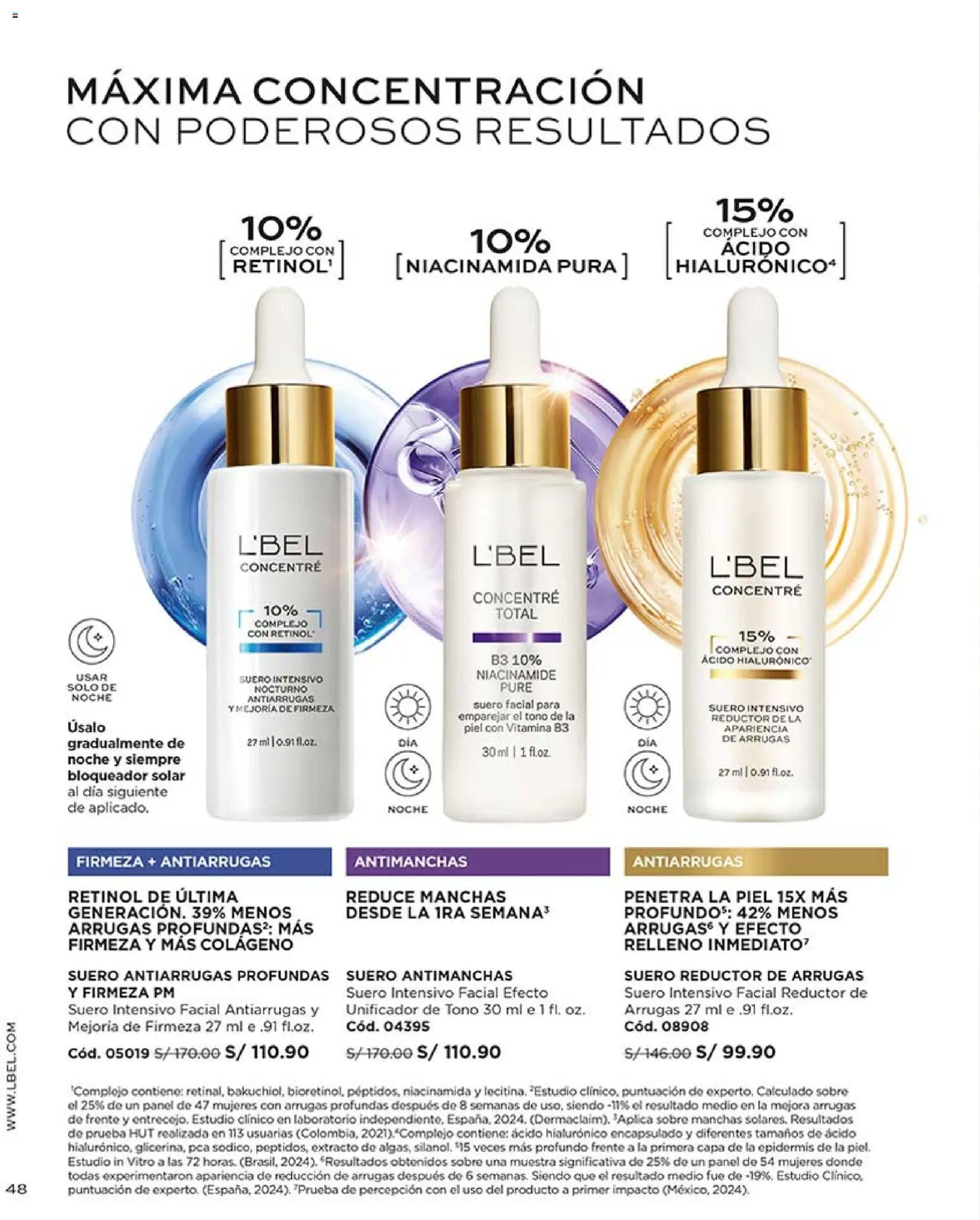 Catálogo L'Bel válido desde 04/04/2026 | Página: 48 | Productos: Bloqueador solar, Puré