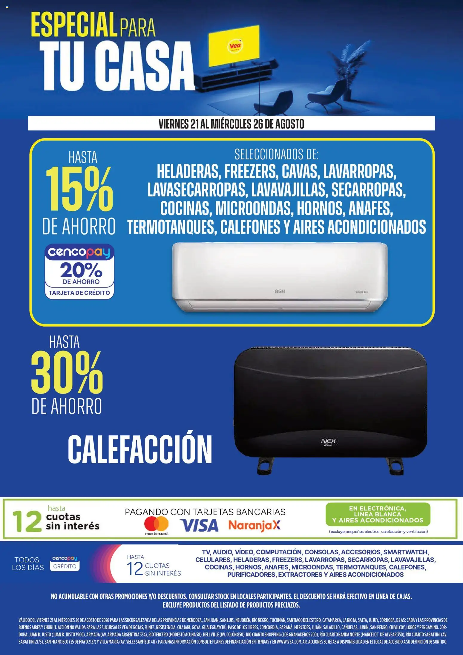 Vea - Especial para tu casa │ válido desde el 21/08/2026 | Página: 1