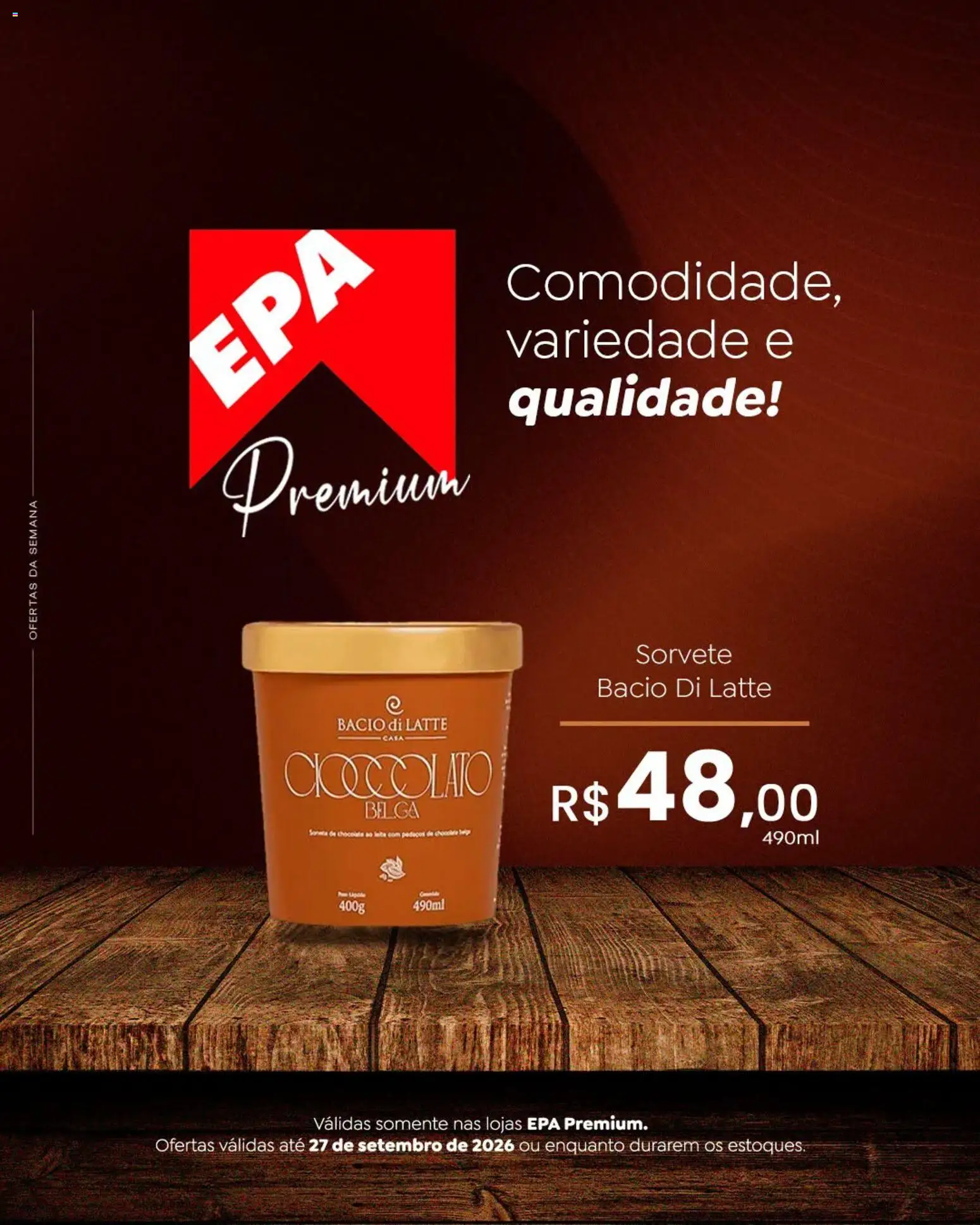EPA Folheto - válido de 21/09/2026 | Página: 3 | Produtos: Sorvete