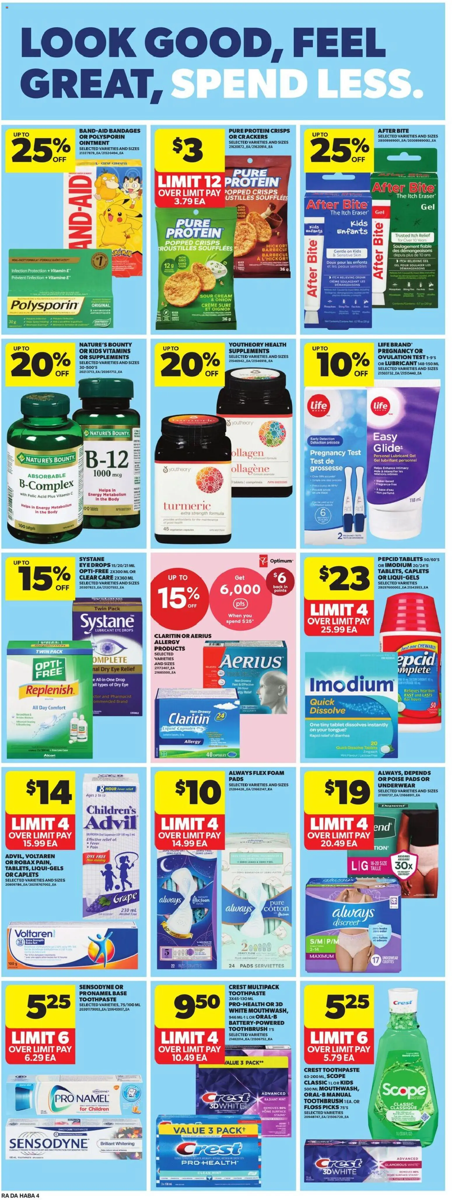 Atlantic Superstore flyer valid from Aug 6, 2026 | Page: 19 | Products: Sour cream, Cream, Tablet, Case