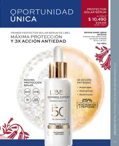 Catálogo L'Bel Campaña 13 válido desde el 27.07.2026 | Página: 17 | Productos: Protector solar, Serum