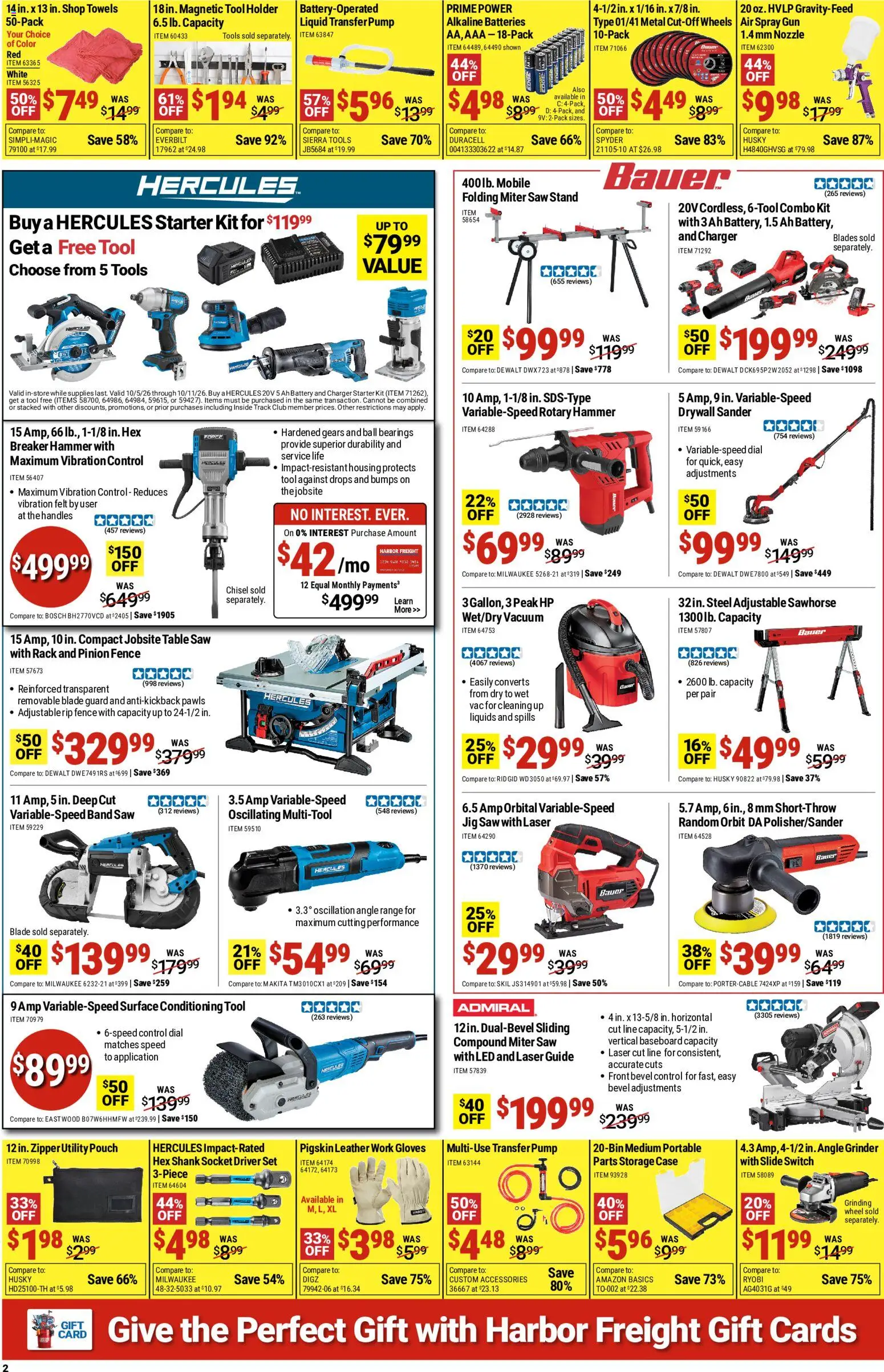 Harbor Freight Weekly Ad - valid from 10/05/2026 | Page: 2