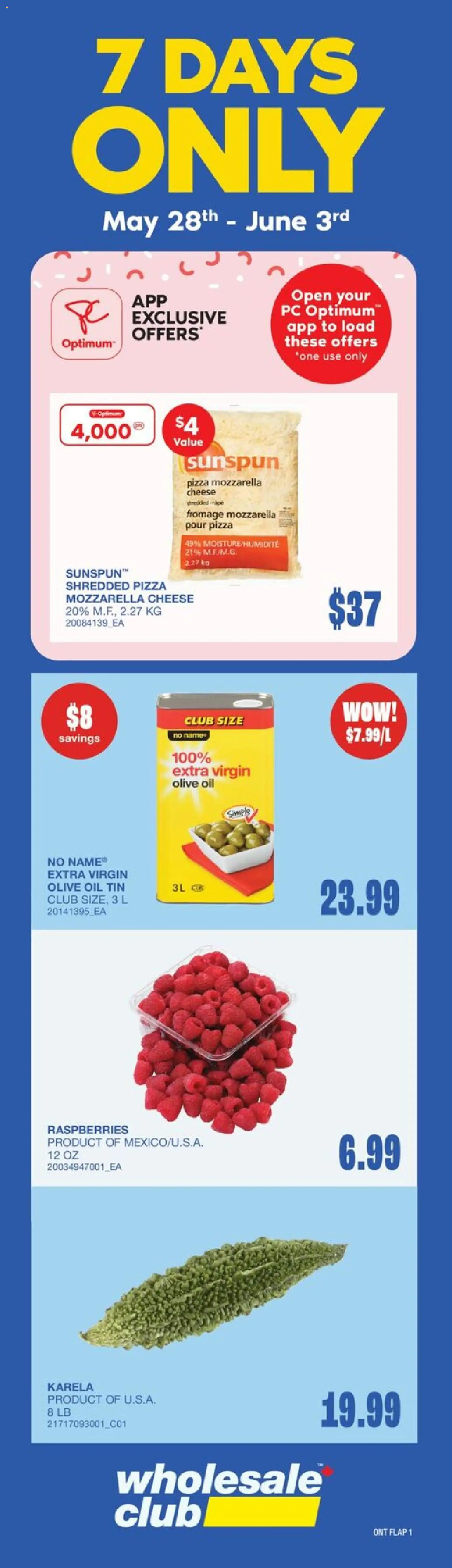 Wholesale Club flyer valid from 14.05.2026 | Page: 3 | Products: Chips, PC, Butter, Beer