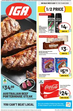 Preview of IGA catalogue VIC - valid from 05/08/2026
